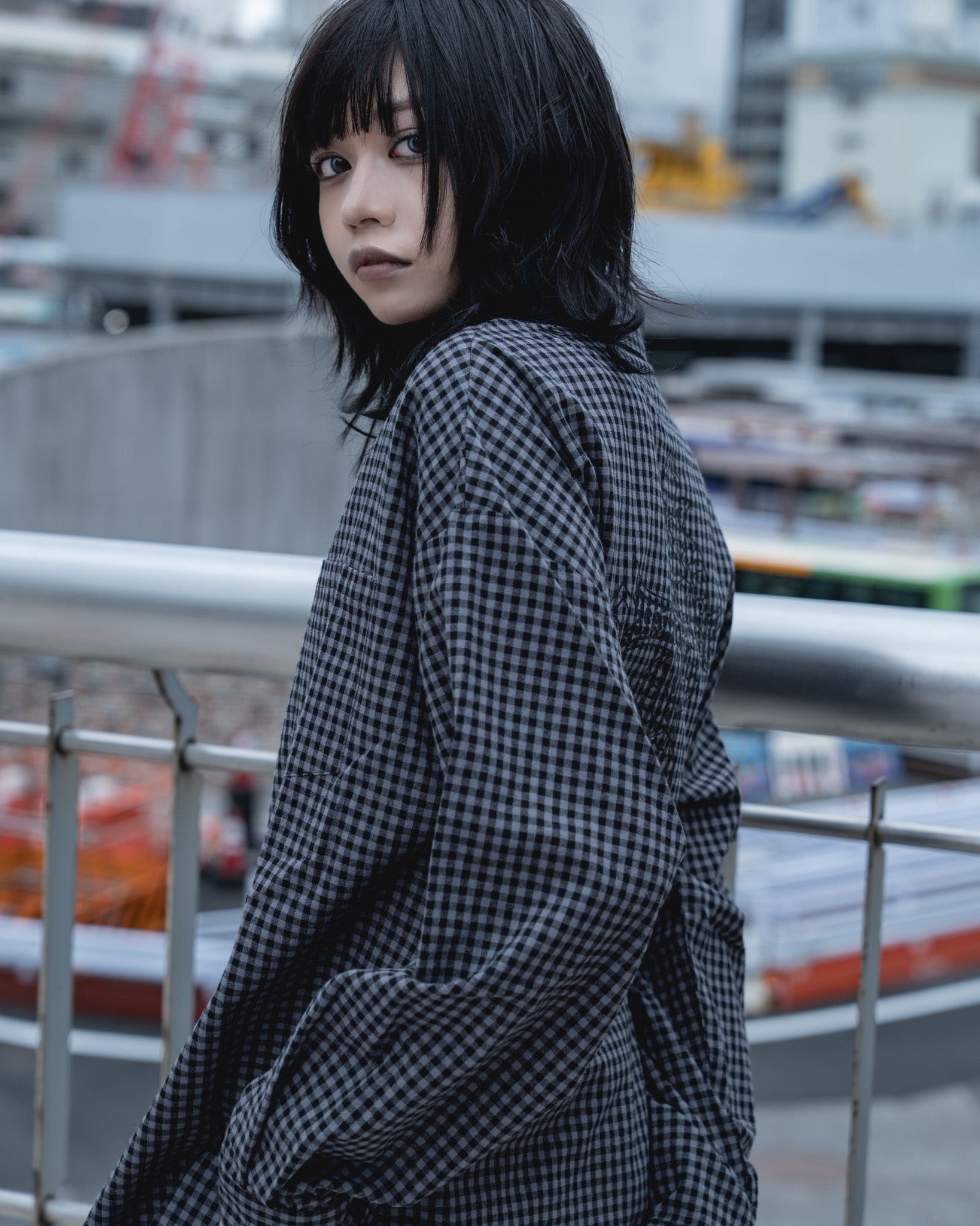 gibous check tribal snake cross shirt