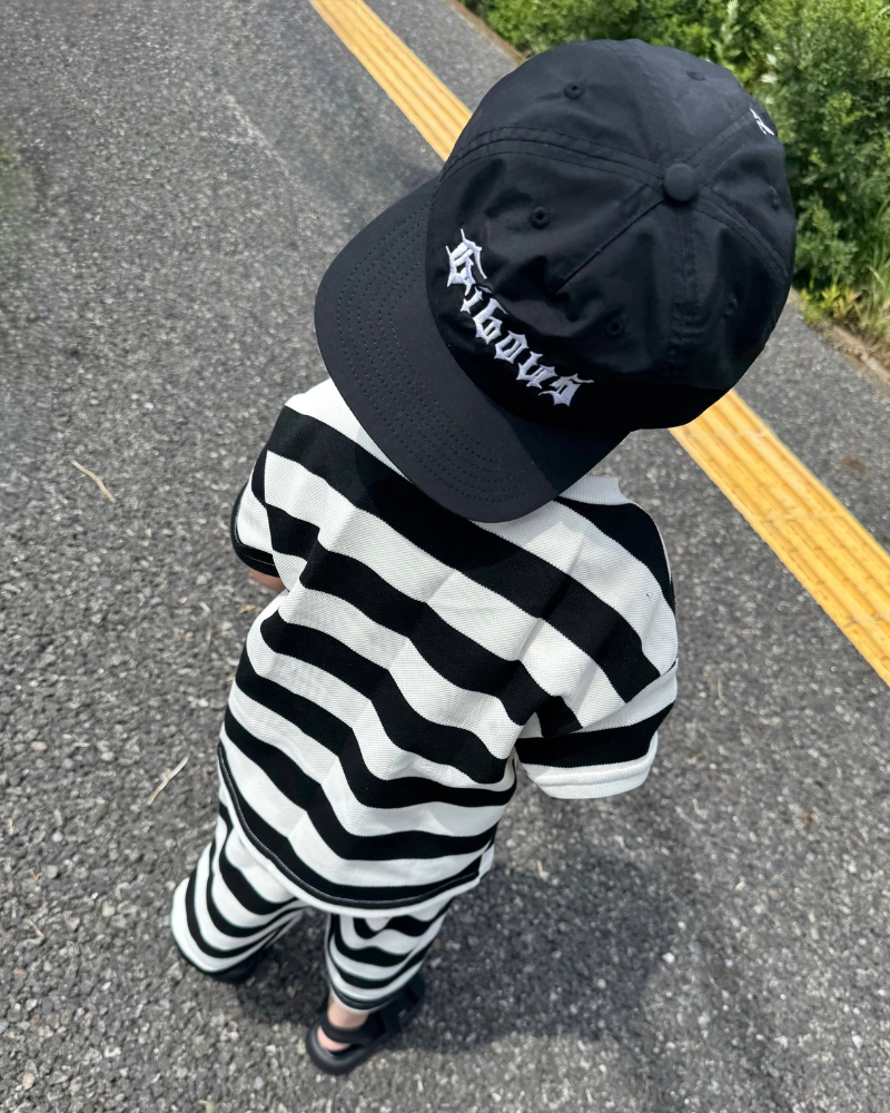 gibous gothic logo kids cap
