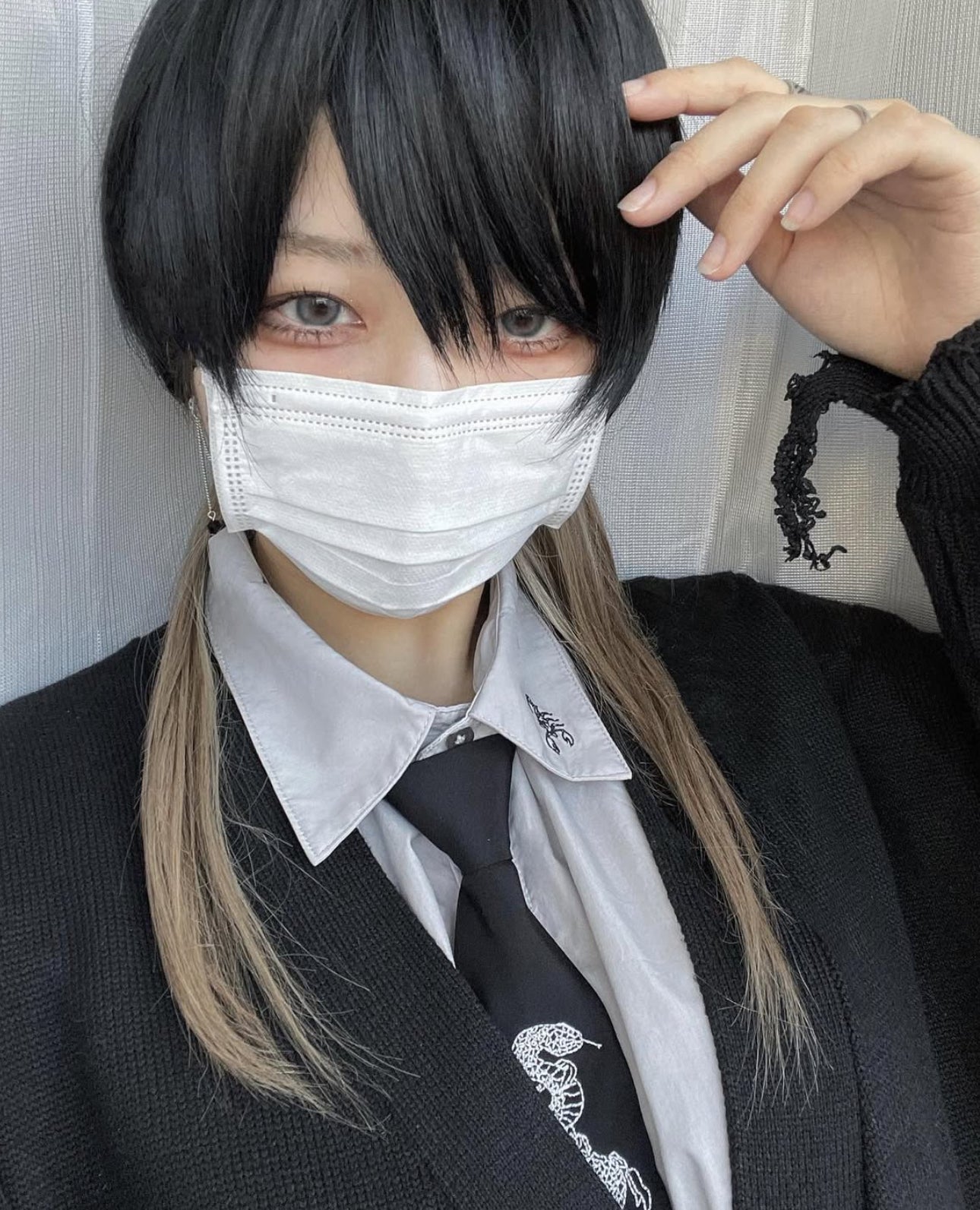 【再販】gibous scorpion shirt gray