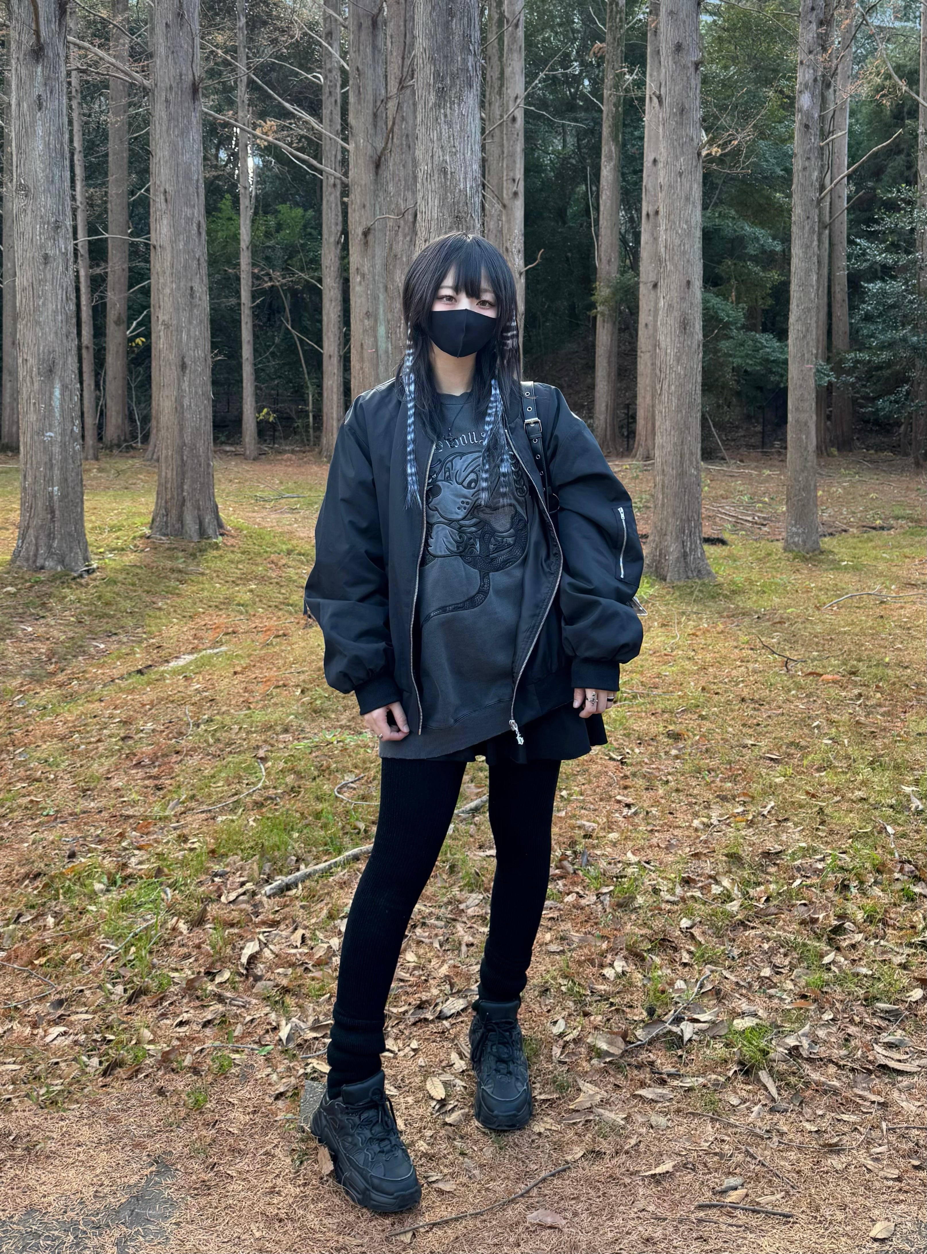【再販】gibous snake scorpion blouson black