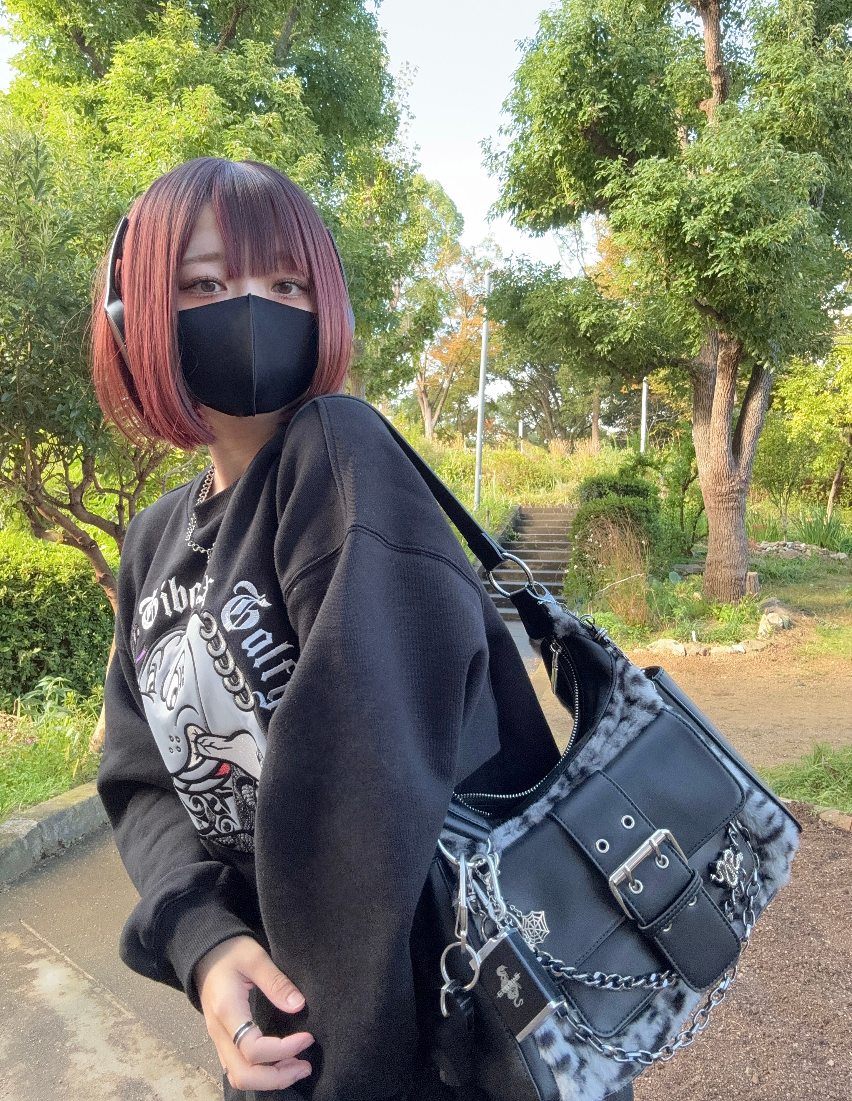 【受注生産】gibous×GALFY snake dog trainer black