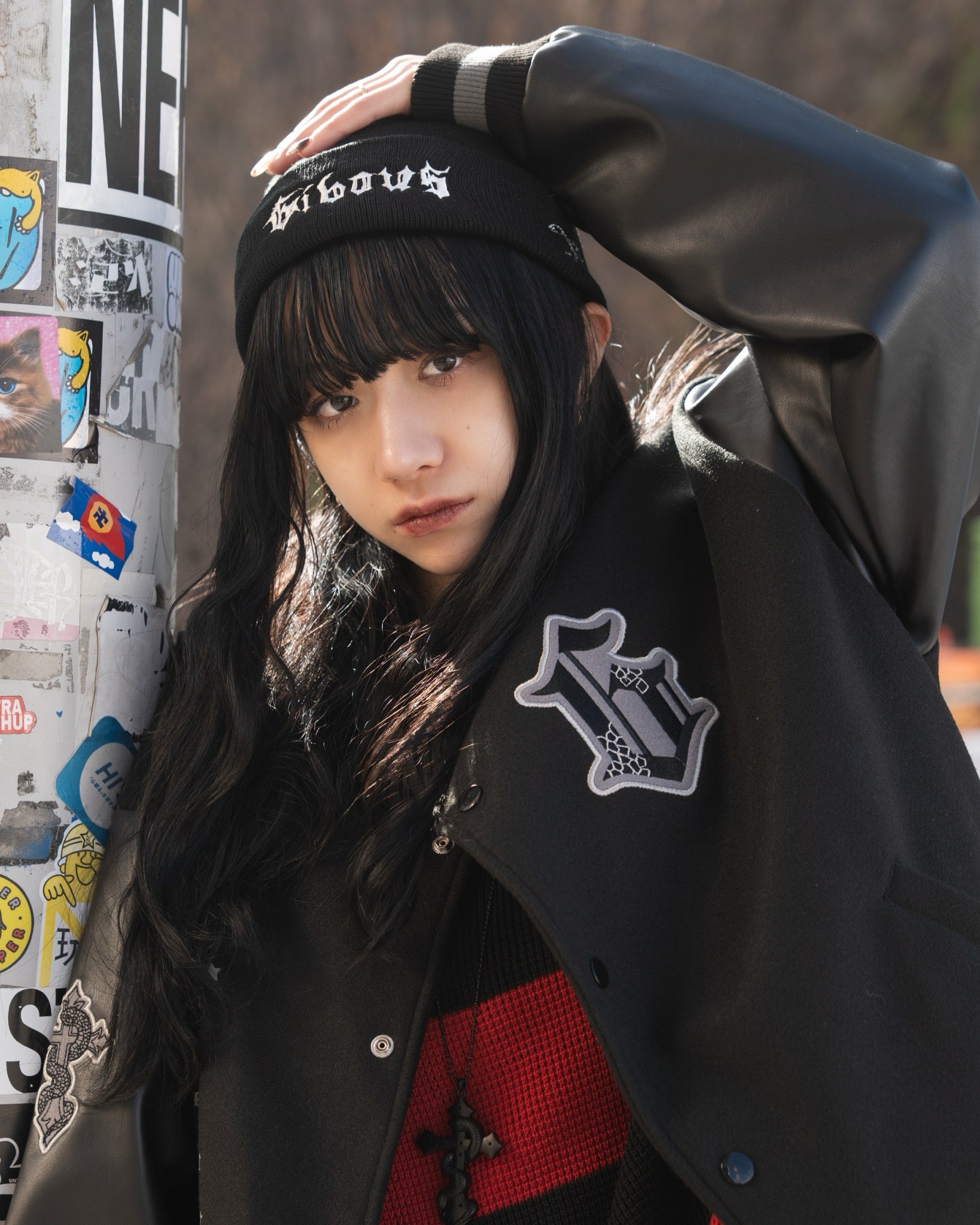 gibous gothic logo beanie