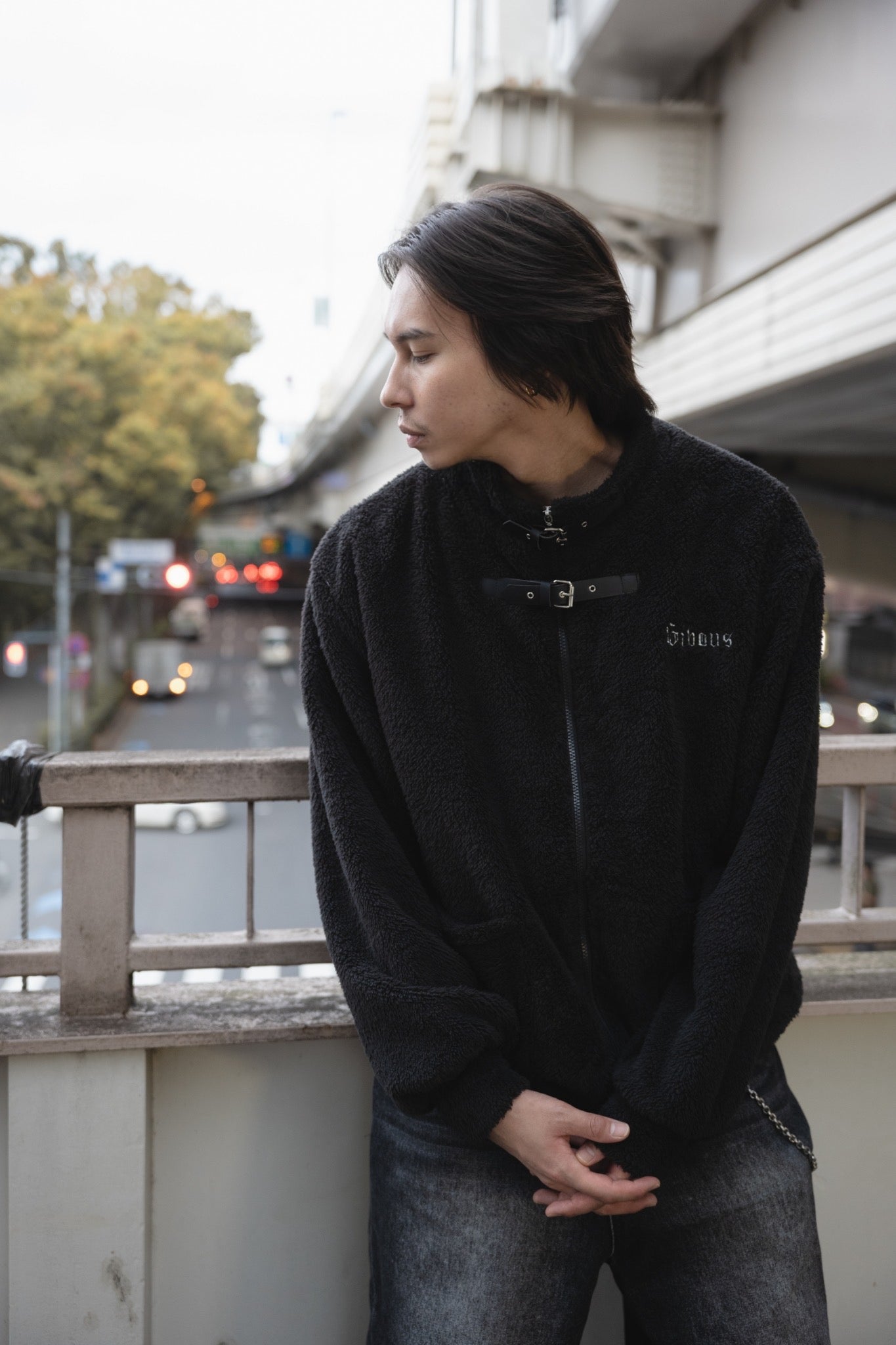 gibous double belt logo boa outer
