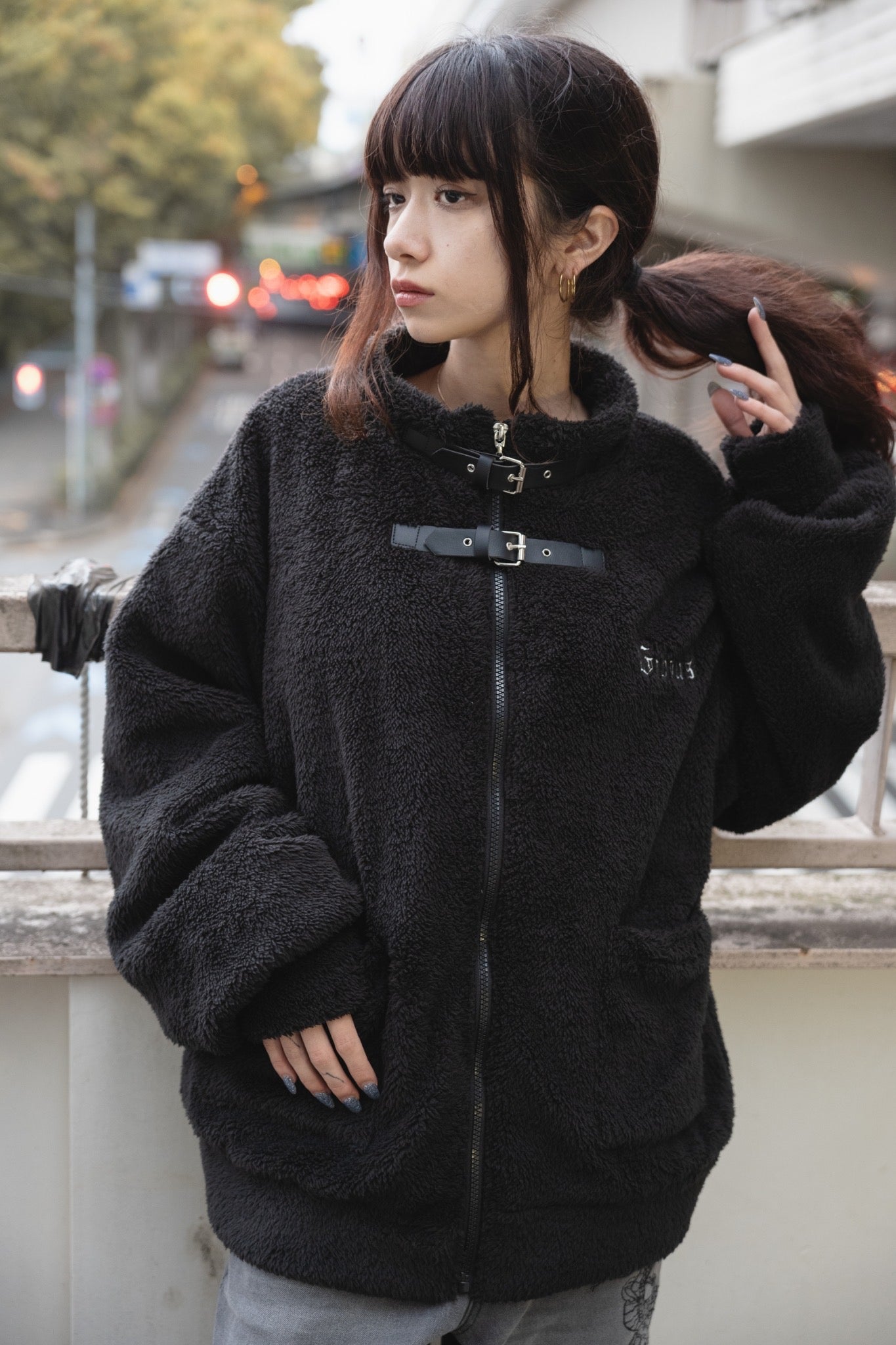 gibous double belt logo boa outer