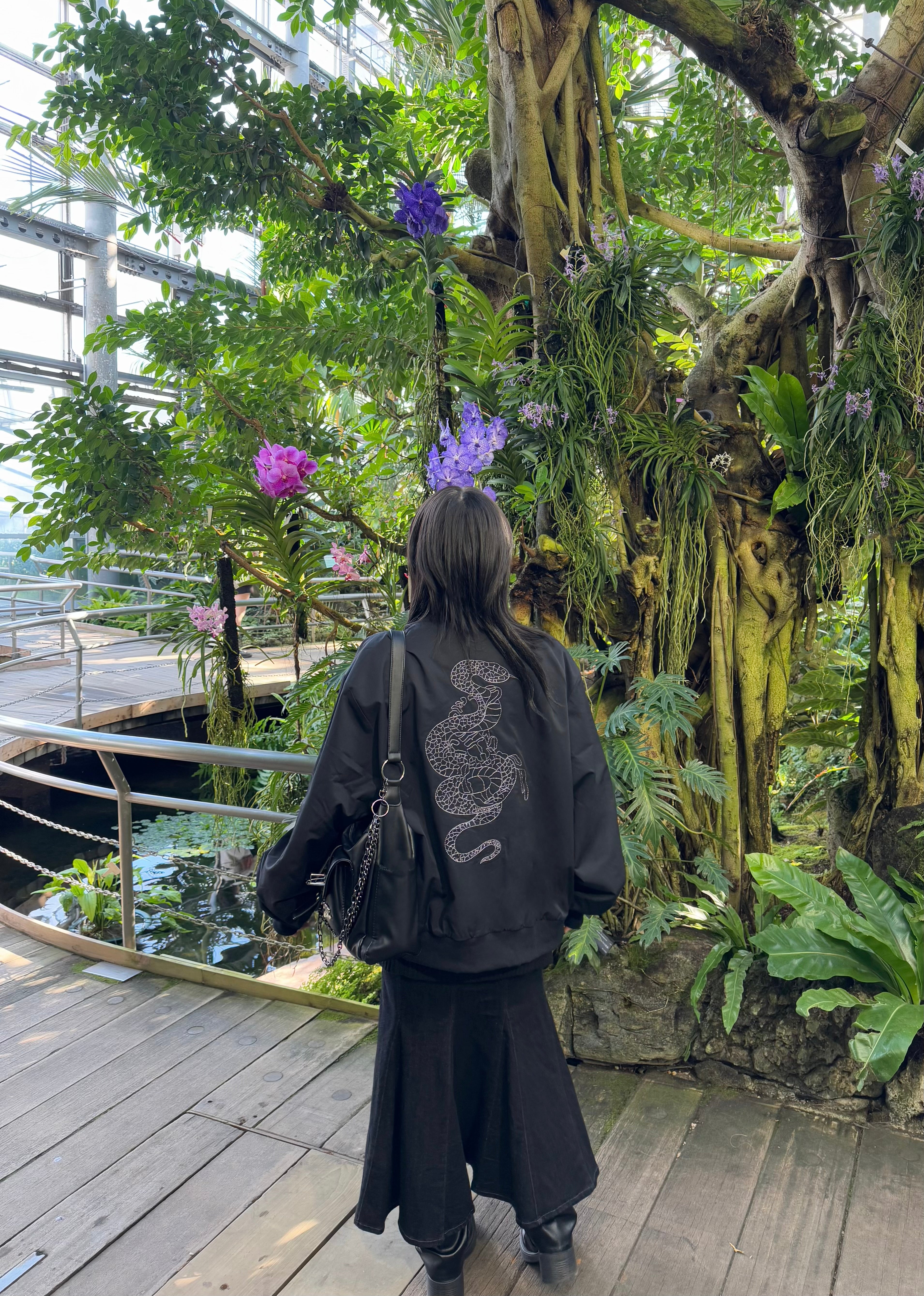 【再販】gibous snake scorpion blouson black