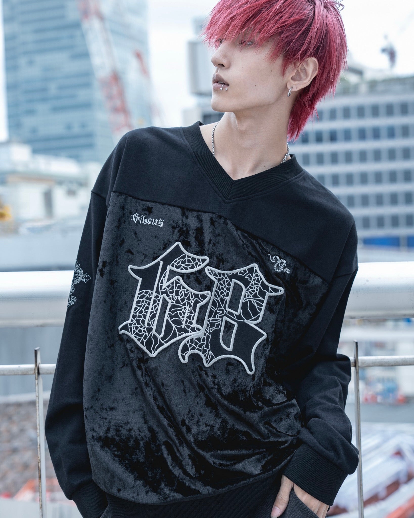 gibous GB Two Material Uniform sweat