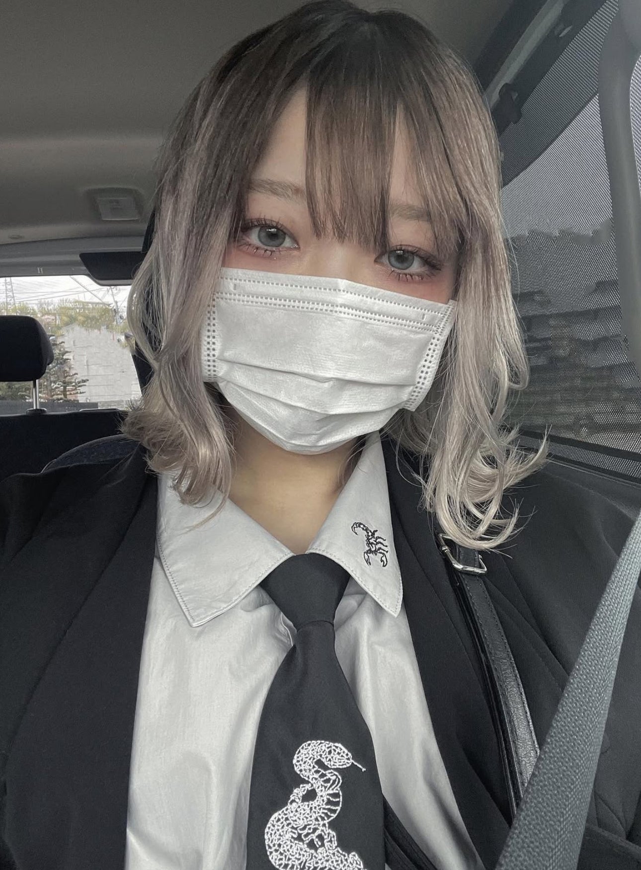 【再販】gibous scorpion shirt gray