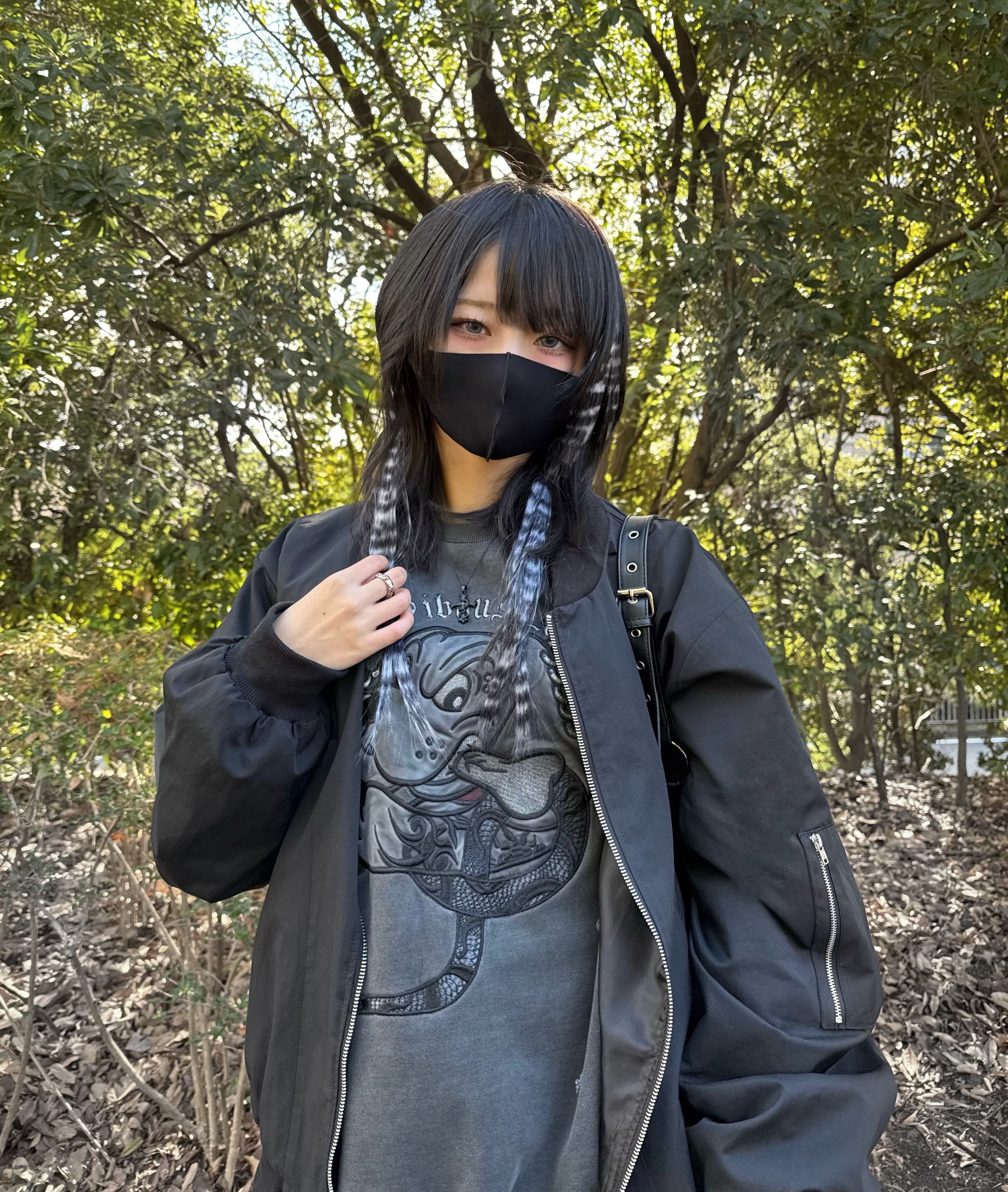 【再販】gibous snake scorpion blouson black