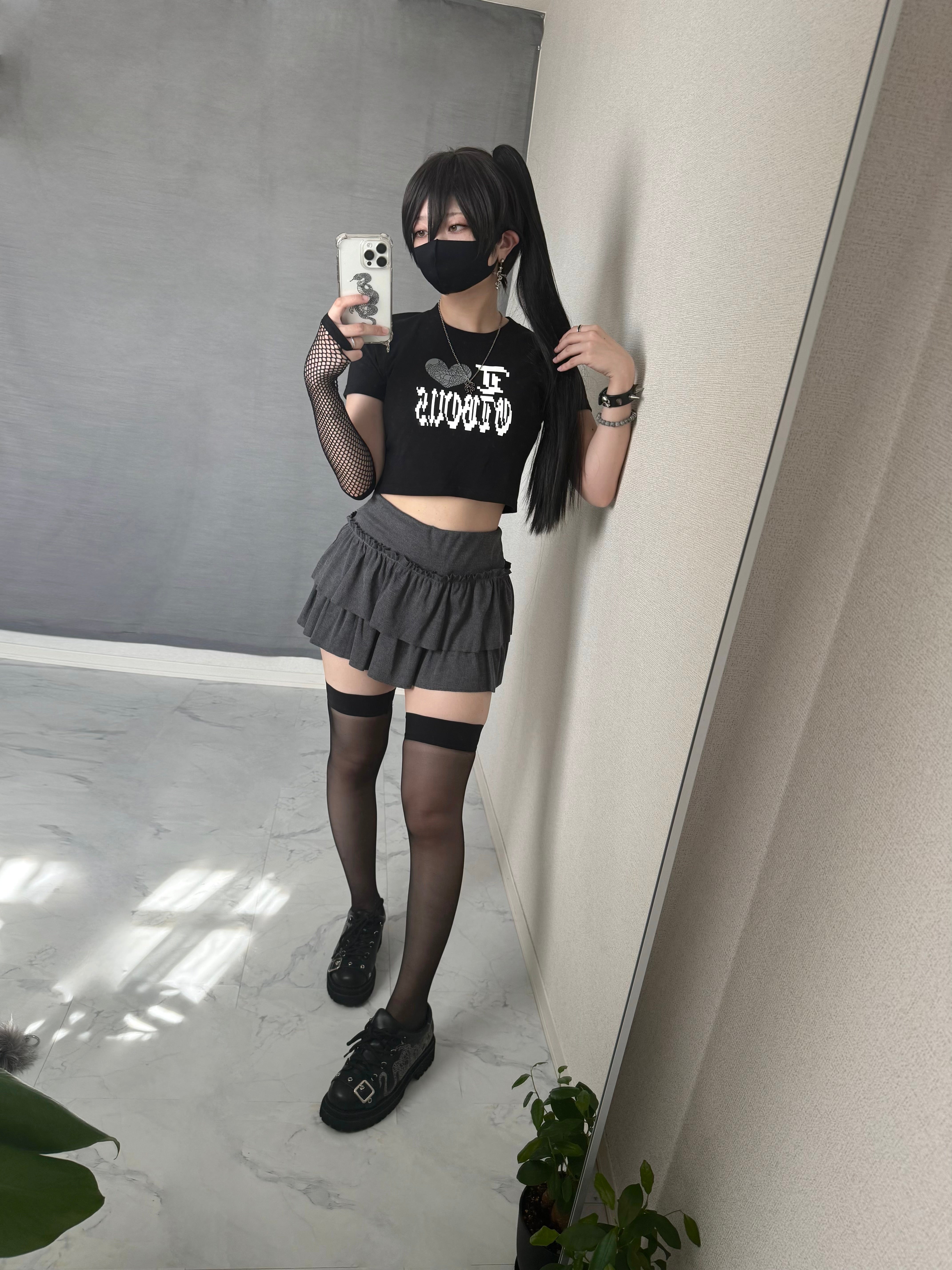 gibous I ♡ t shirt black short/normal