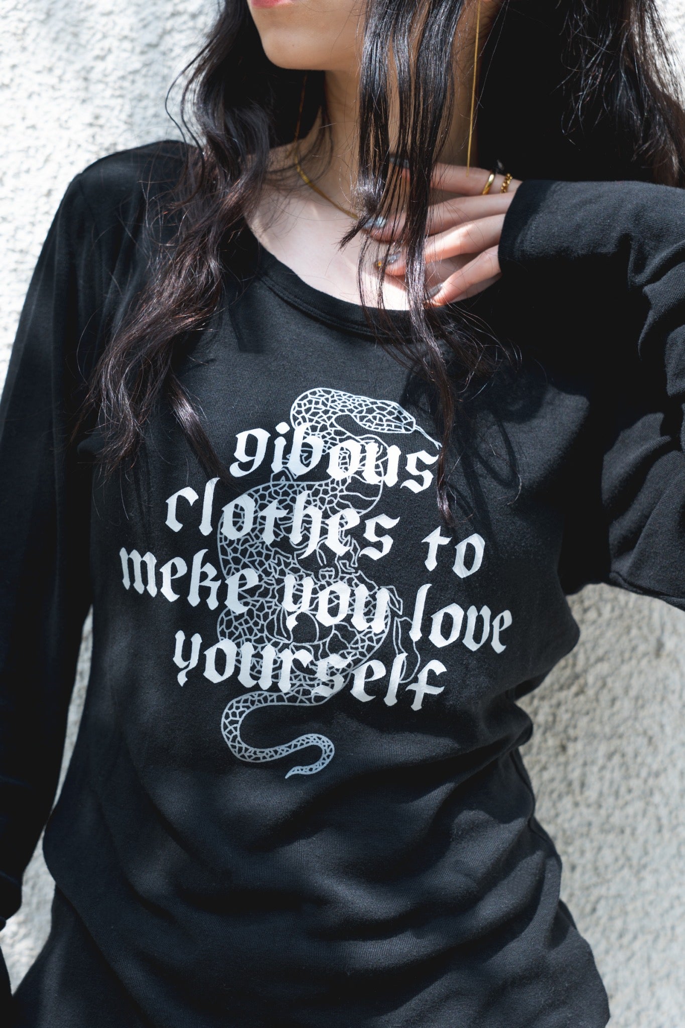 gibous snake scorpion waist shaping tops