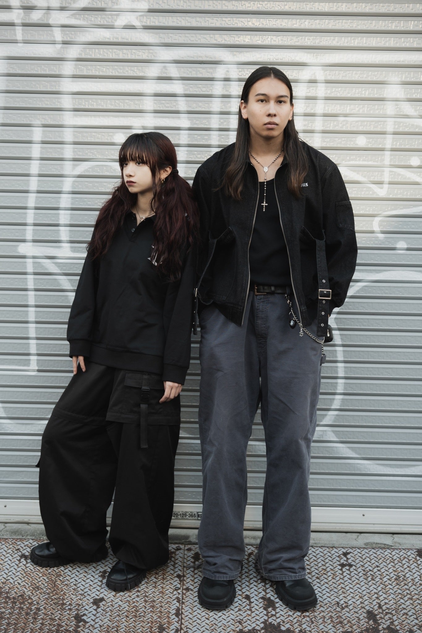 【再販】gibous snake scorpion denim belt jacket