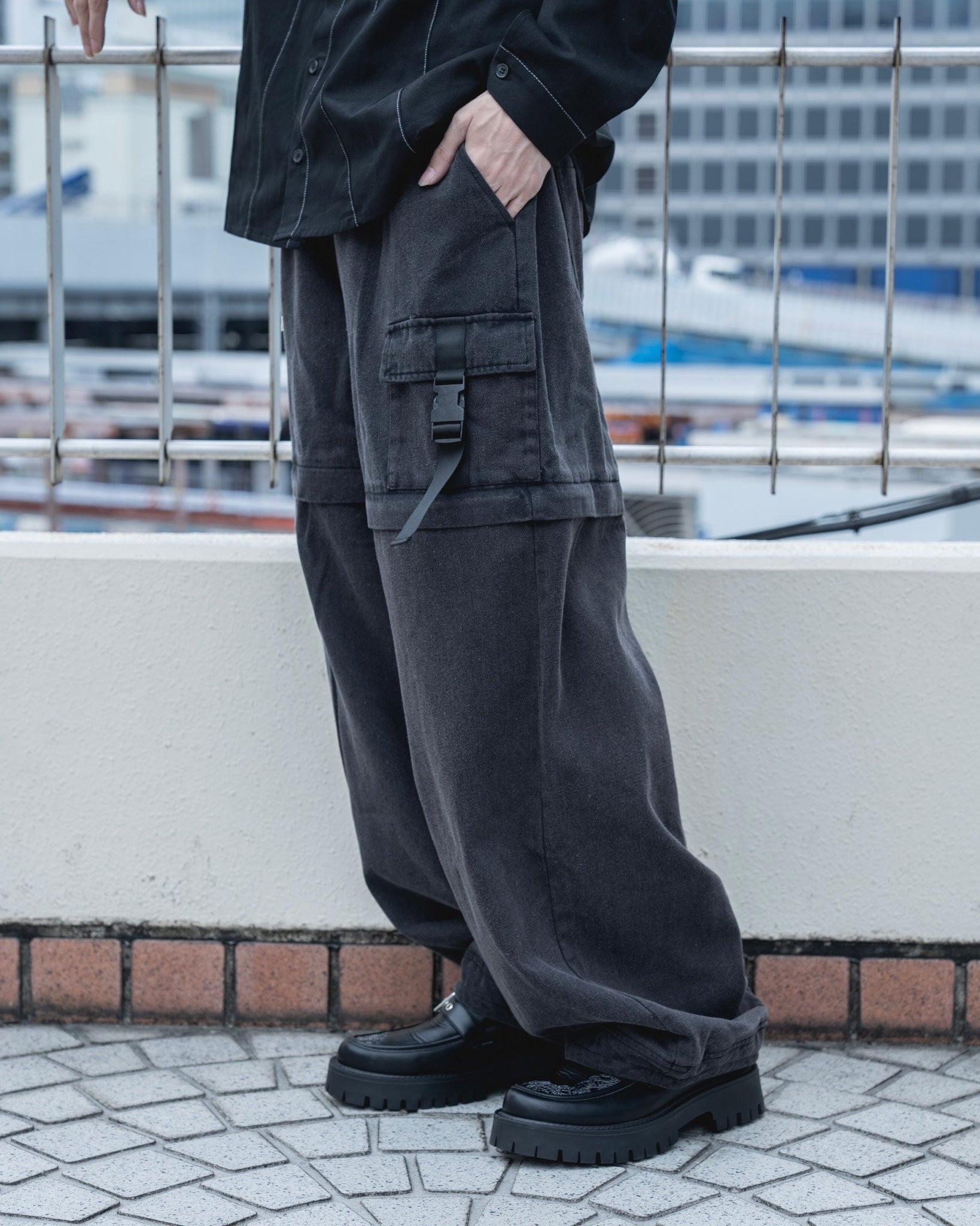 【受注生産】gibous snake scorpion belt loafers