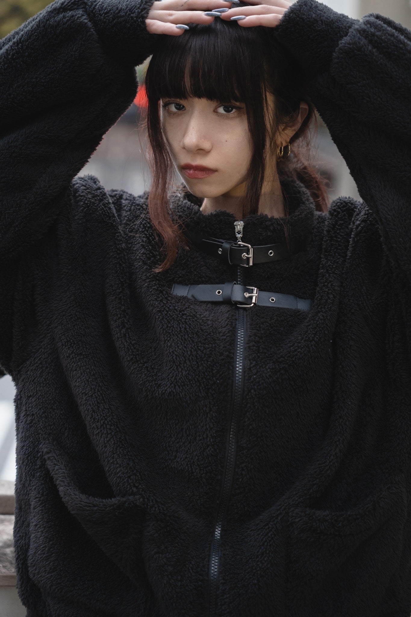 gibous double belt logo boa outer