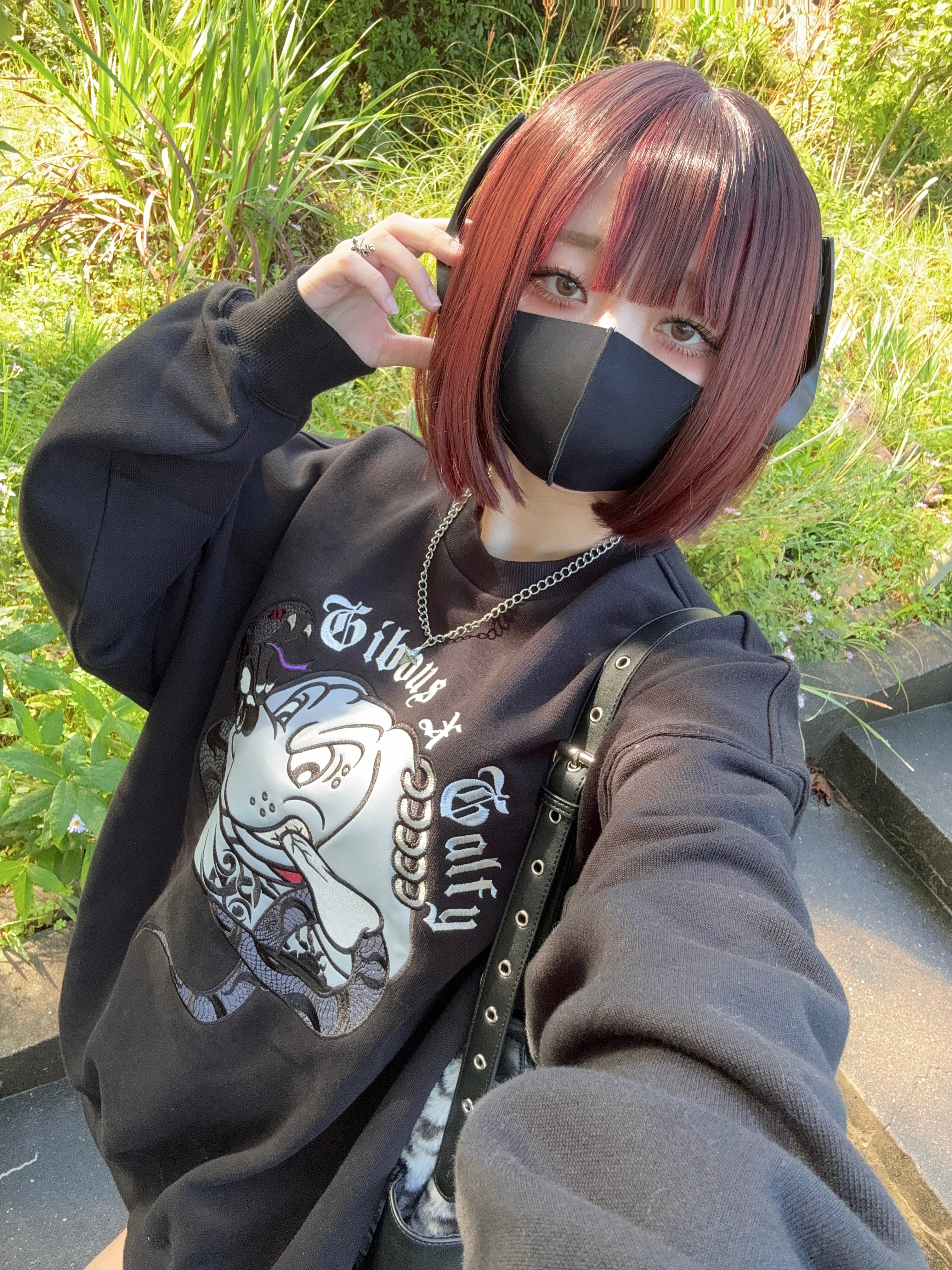 【受注生産】gibous×GALFY snake dog trainer black