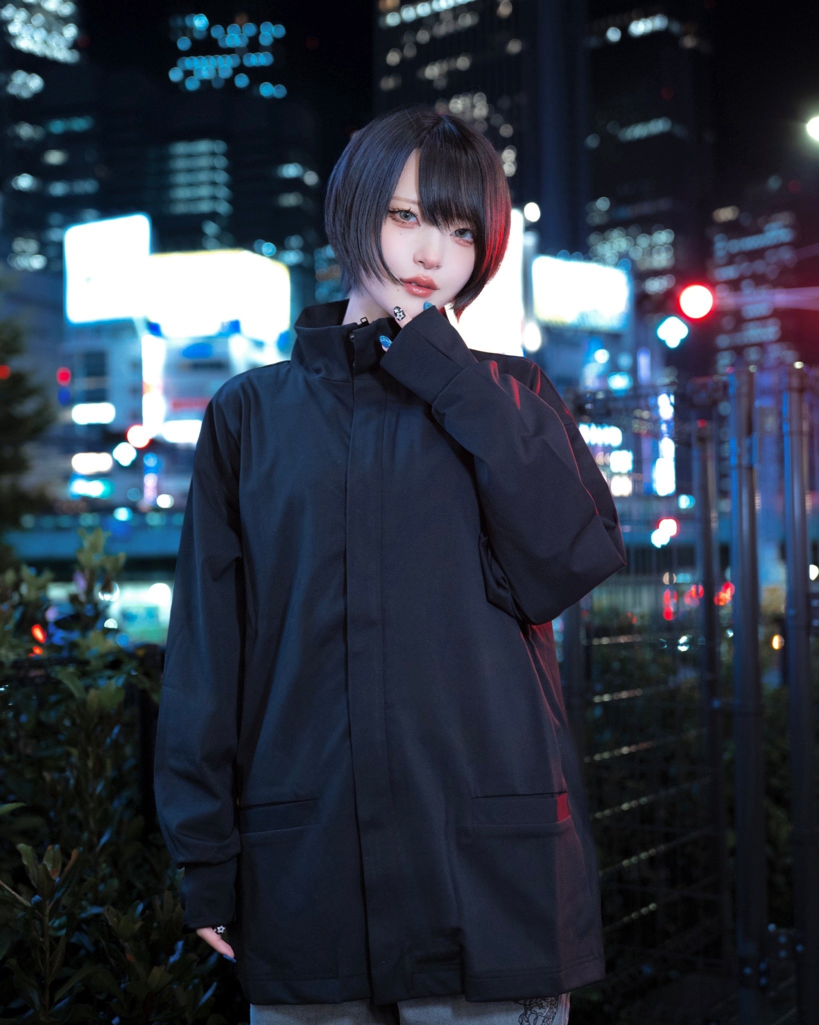 gibous Stand Collar UV Outerwear