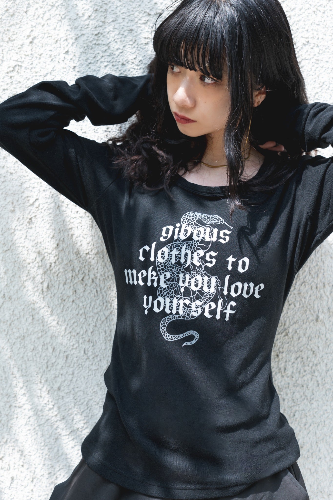gibous snake scorpion waist shaping tops