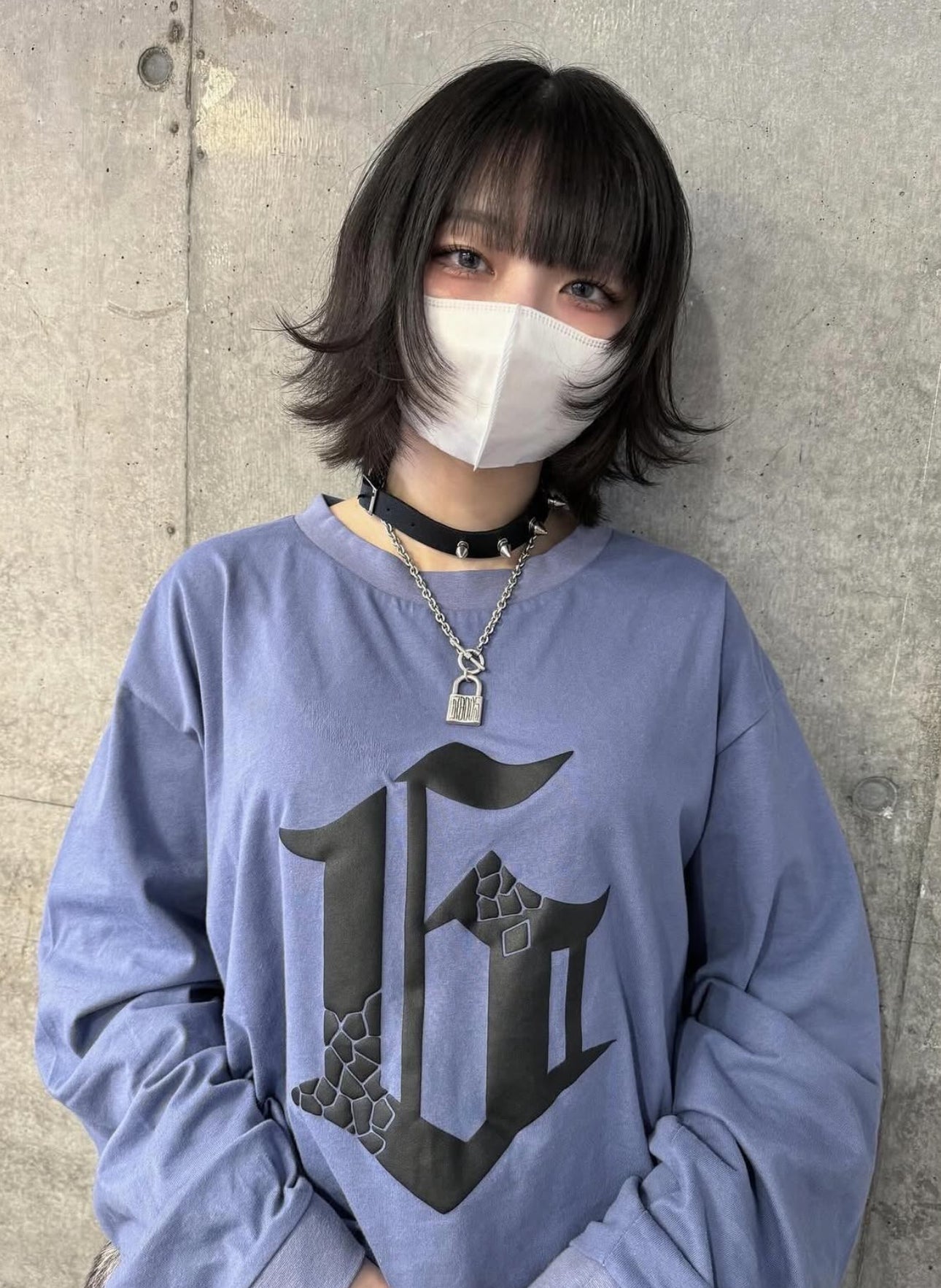 【再販】gibous logo padlock necklace