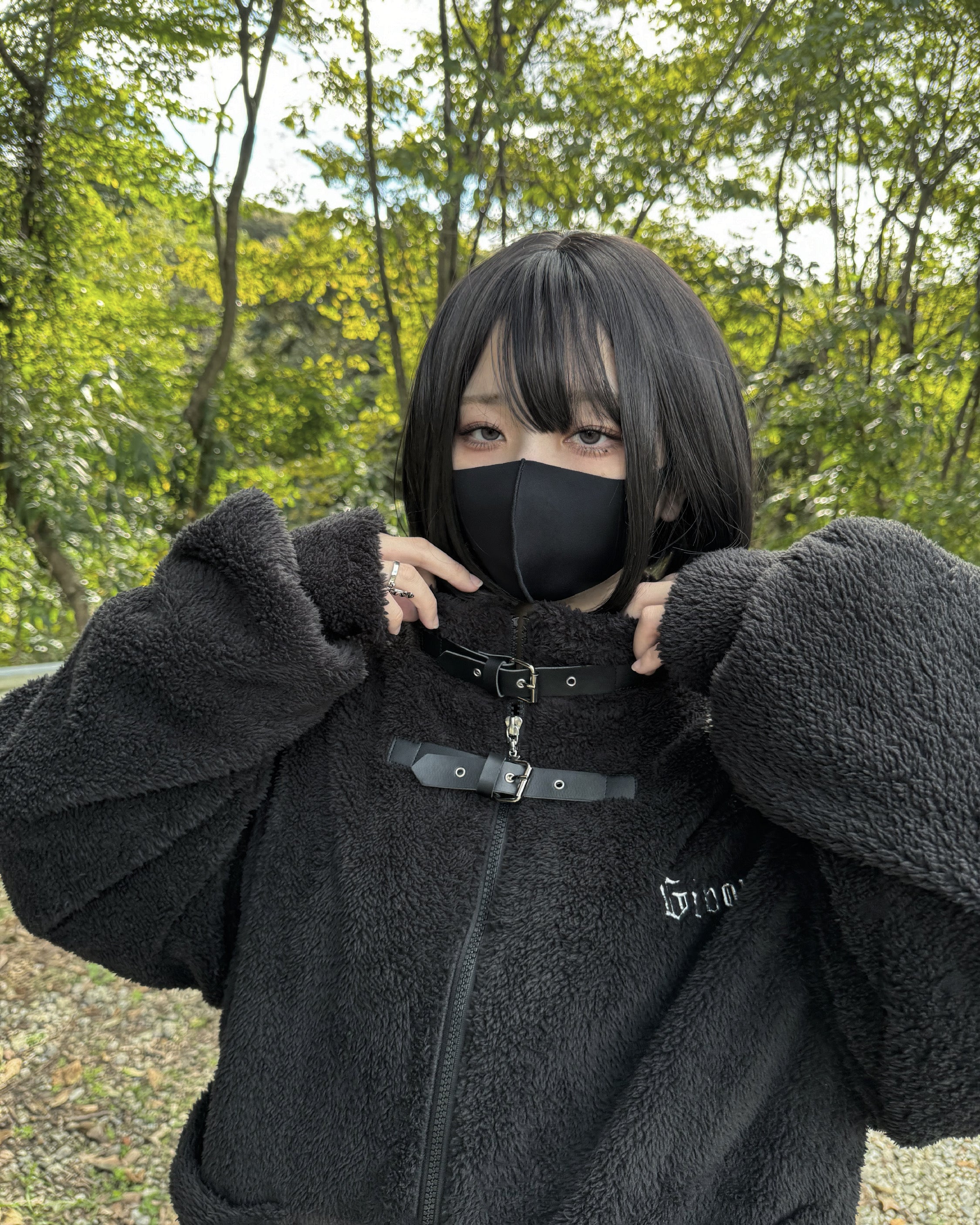 gibous double belt logo boa outer