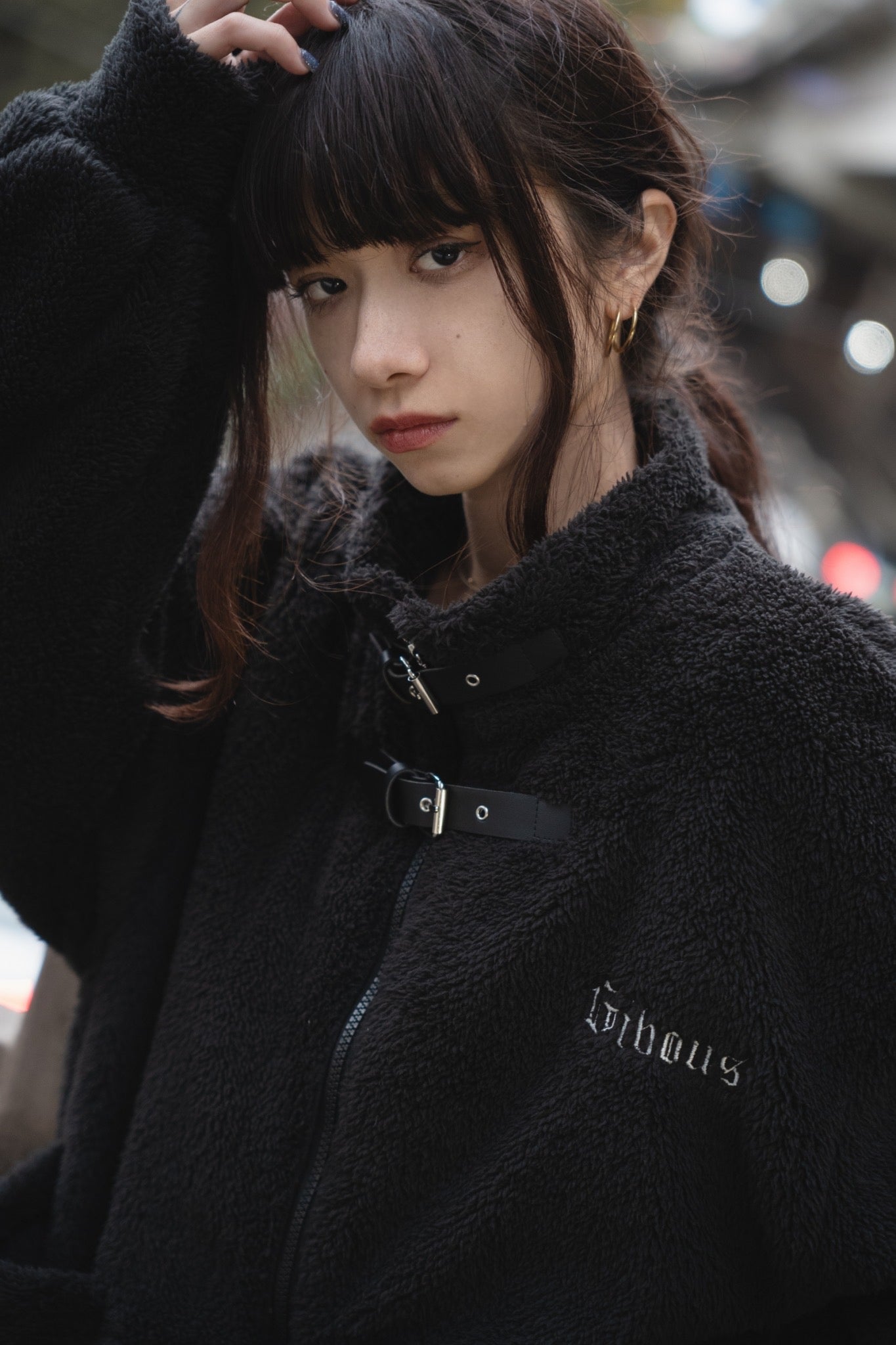 gibous double belt logo boa outer