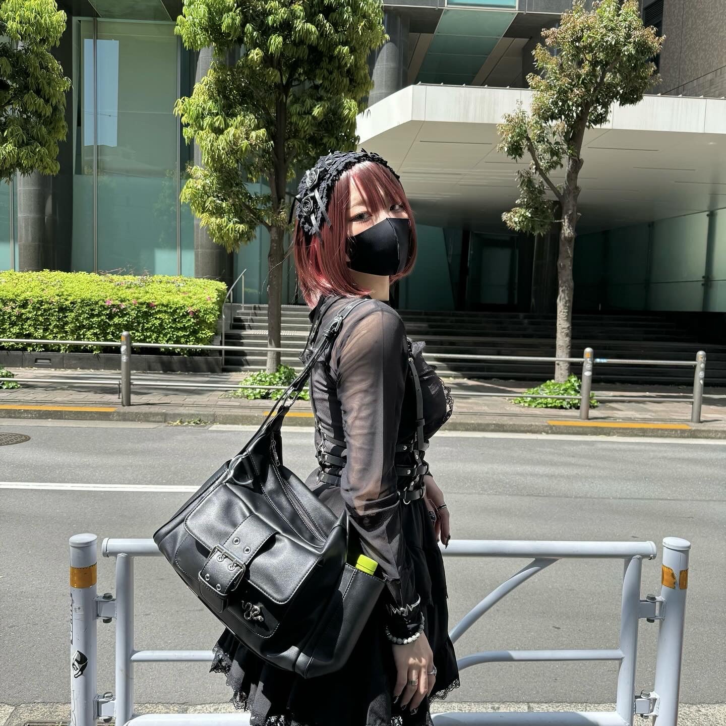 【再販】gibous snake bone belt shoulder bag