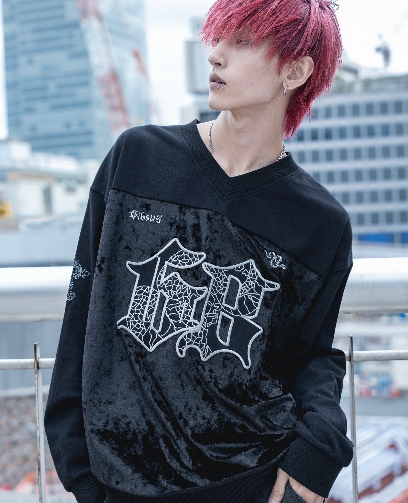 gibous GB Two Material Uniform sweat