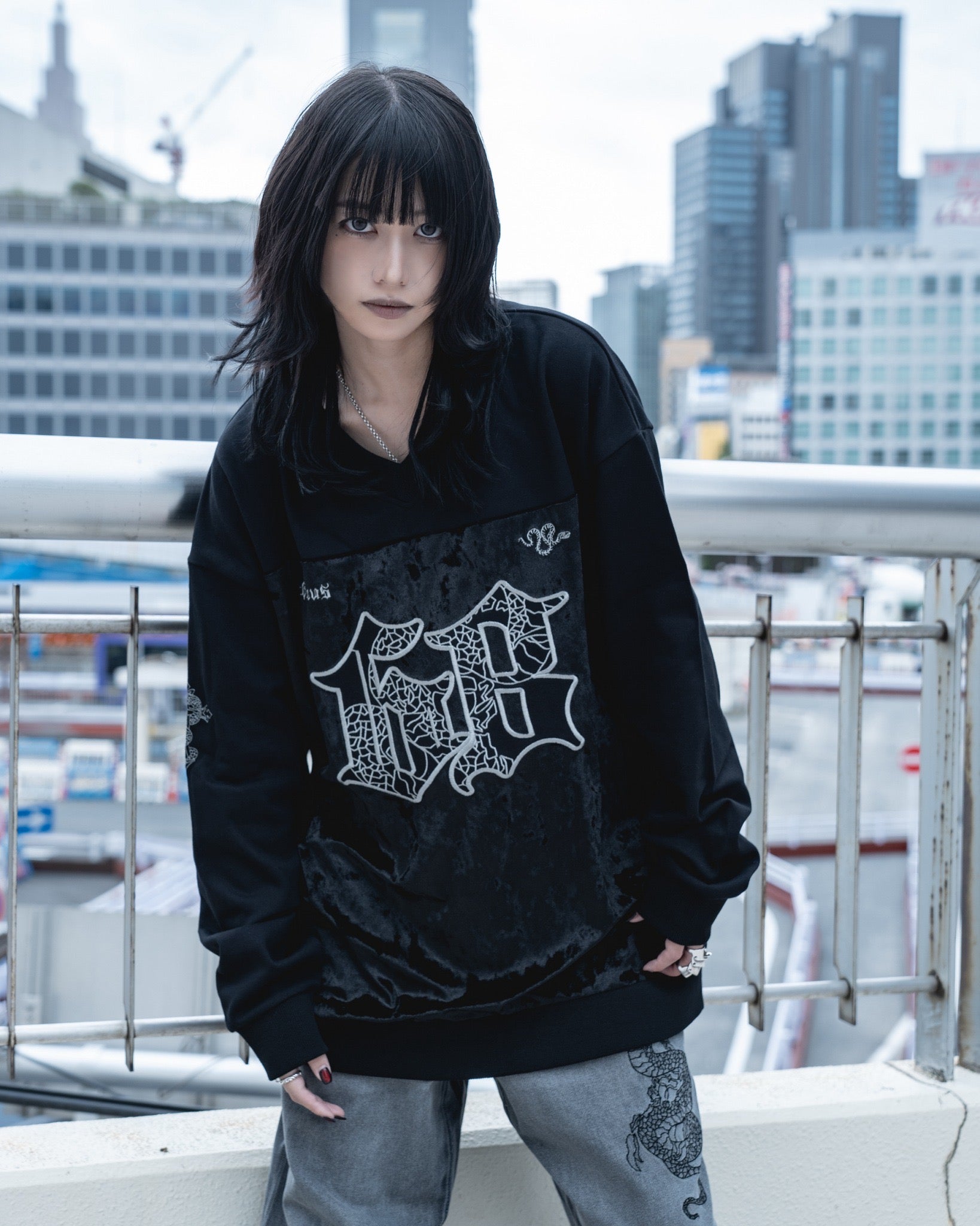 gibous GB Two Material Uniform sweat