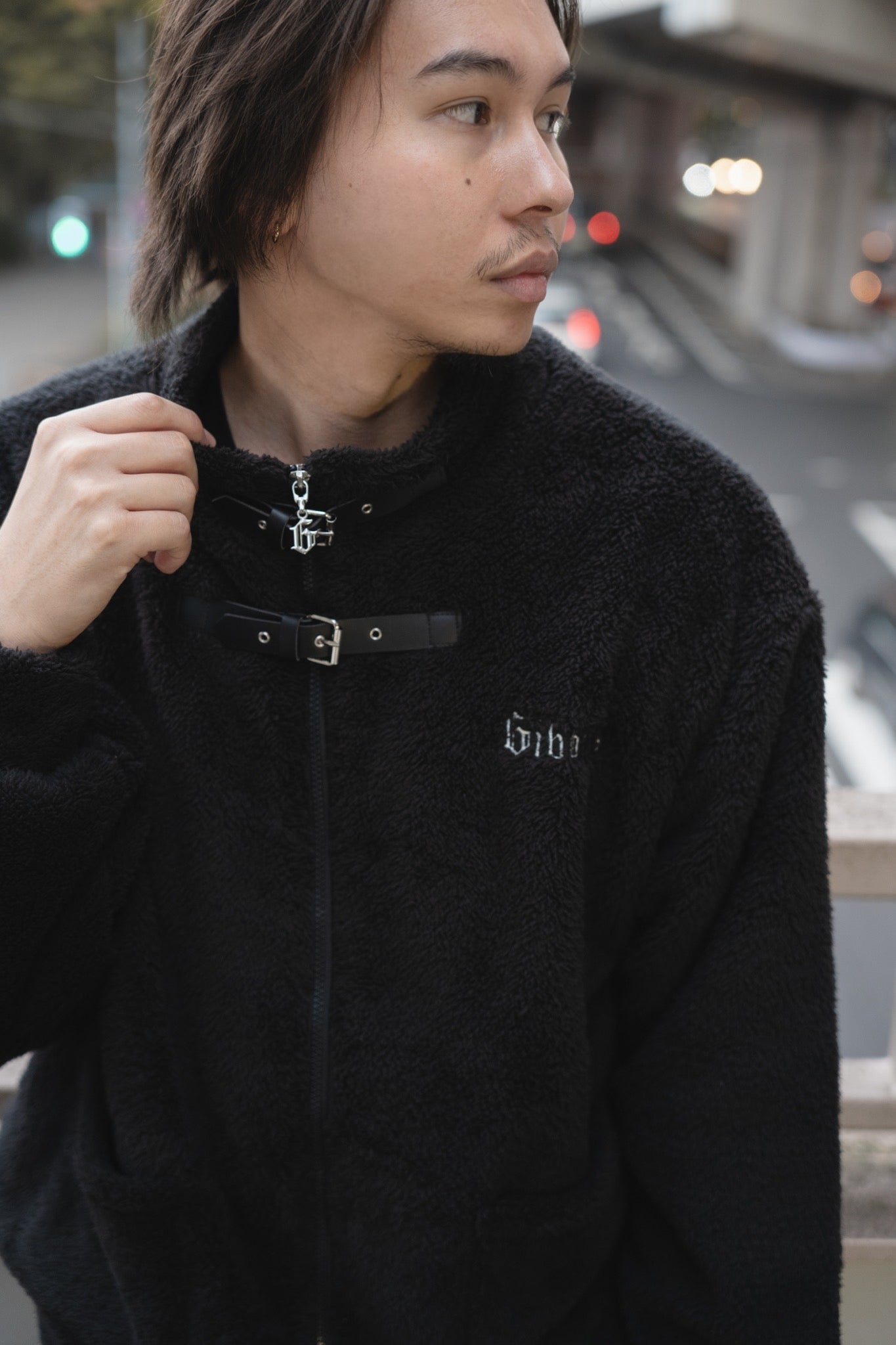 gibous double belt logo boa outer