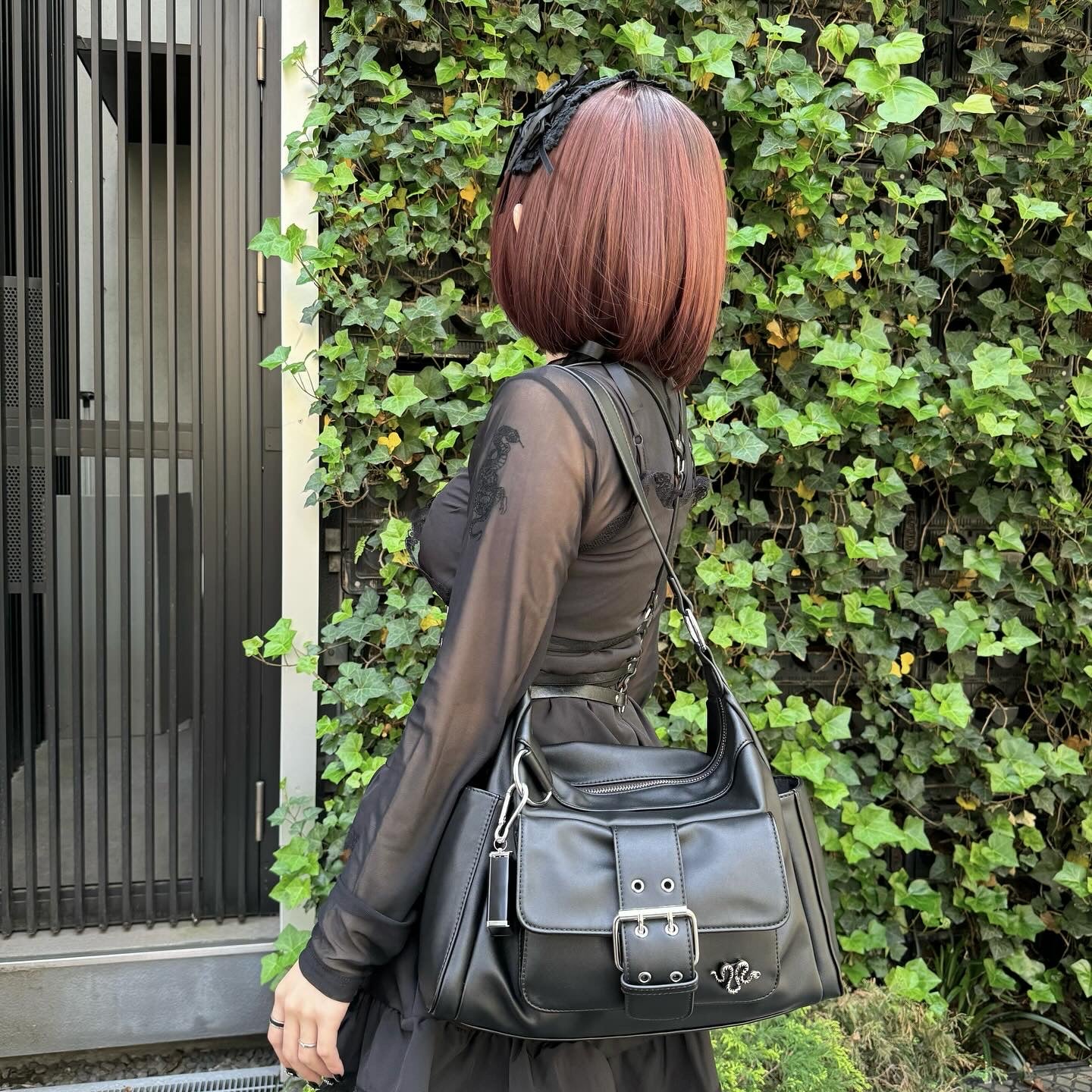 【再販】gibous tattoo sheer tops