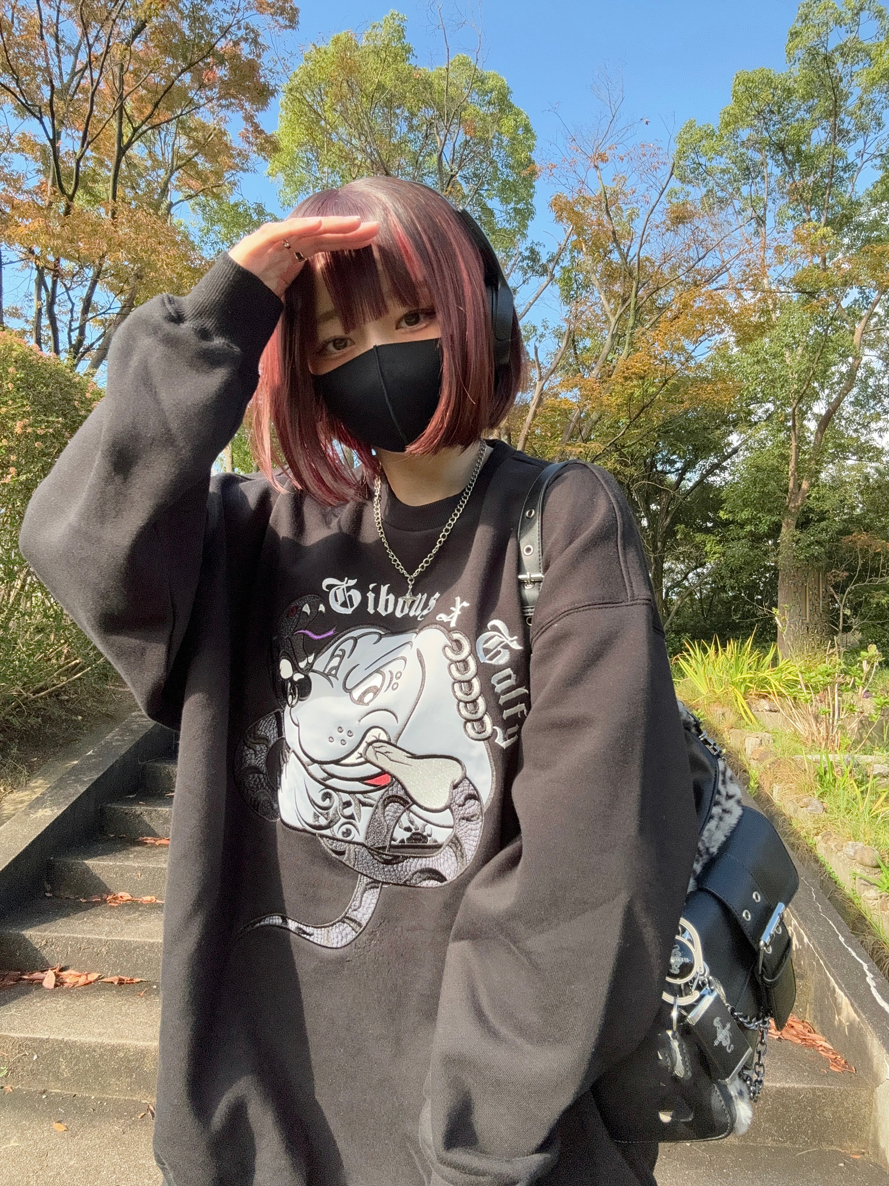 【受注生産】gibous×GALFY snake dog trainer black
