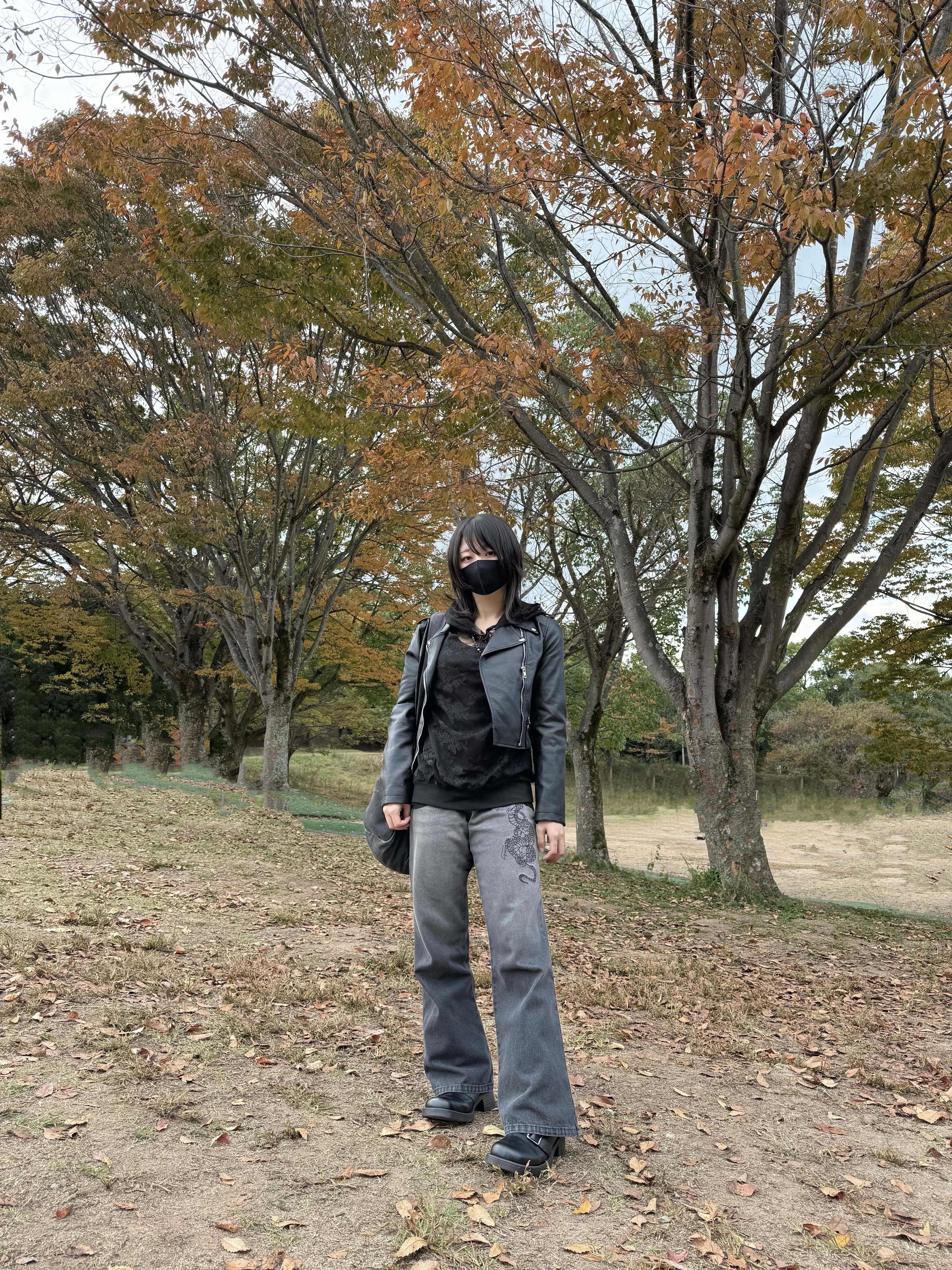 【再販】gibous snake scorpion smokey gradation denim