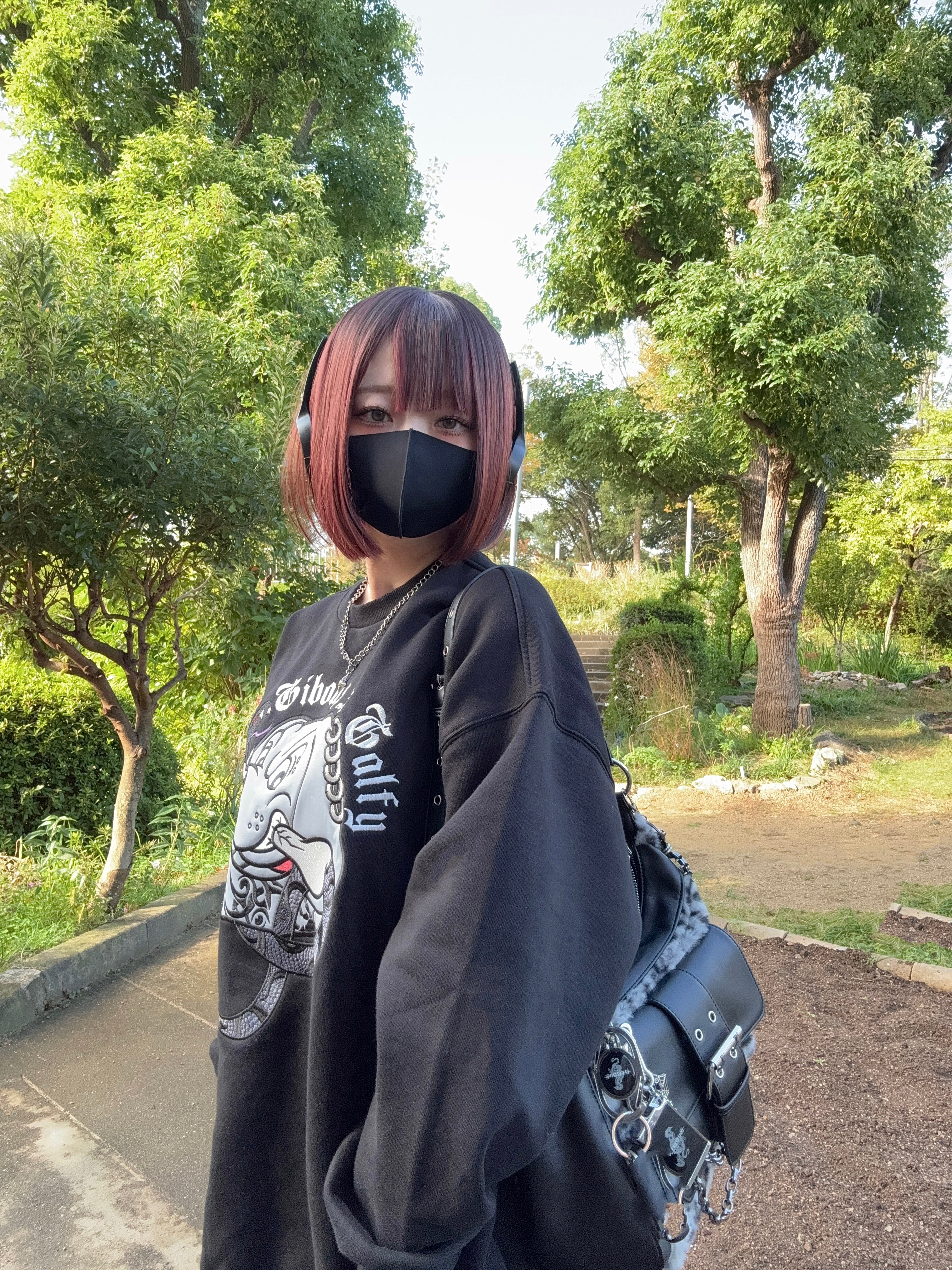 【受注生産】gibous×GALFY snake dog trainer black