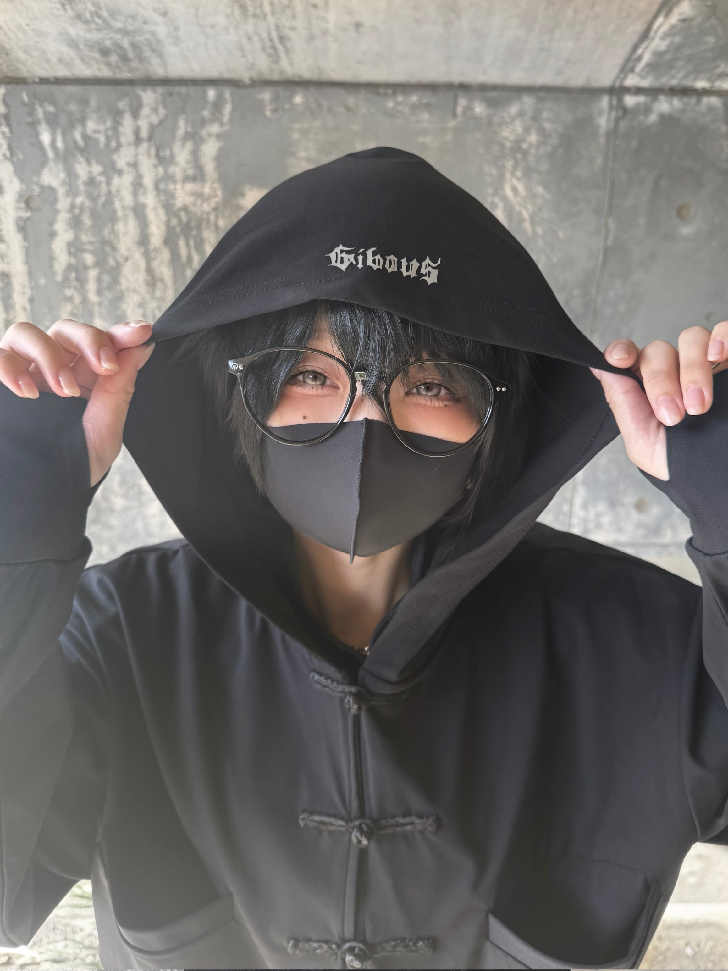gibous china logo UV cut parker short