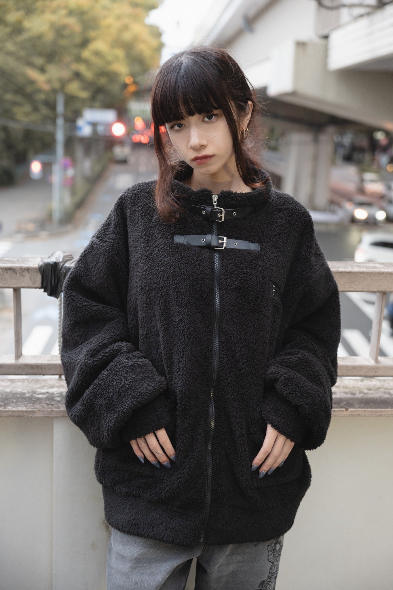 gibous double belt logo boa outer