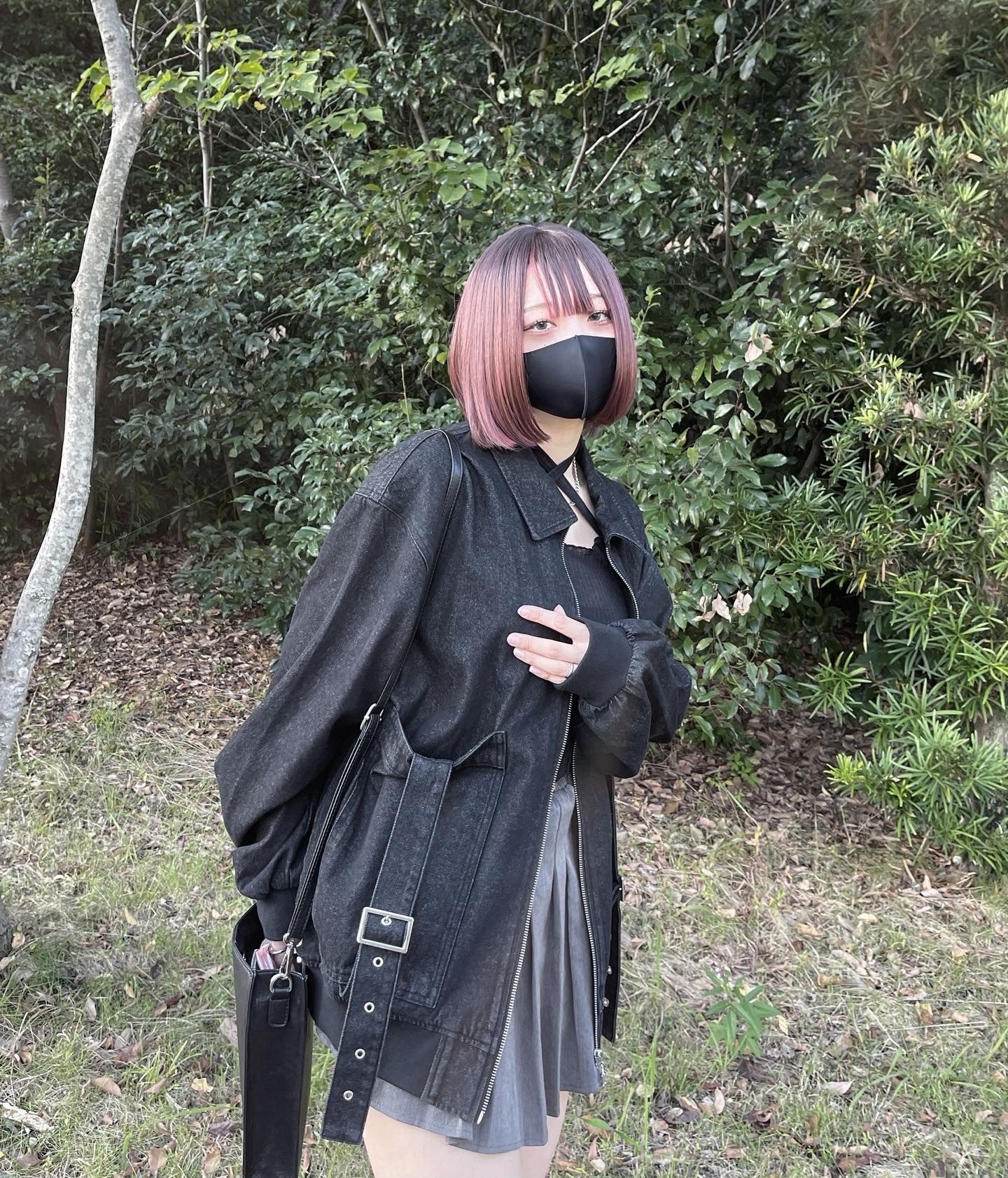 【再販】gibous snake scorpion denim belt jacket