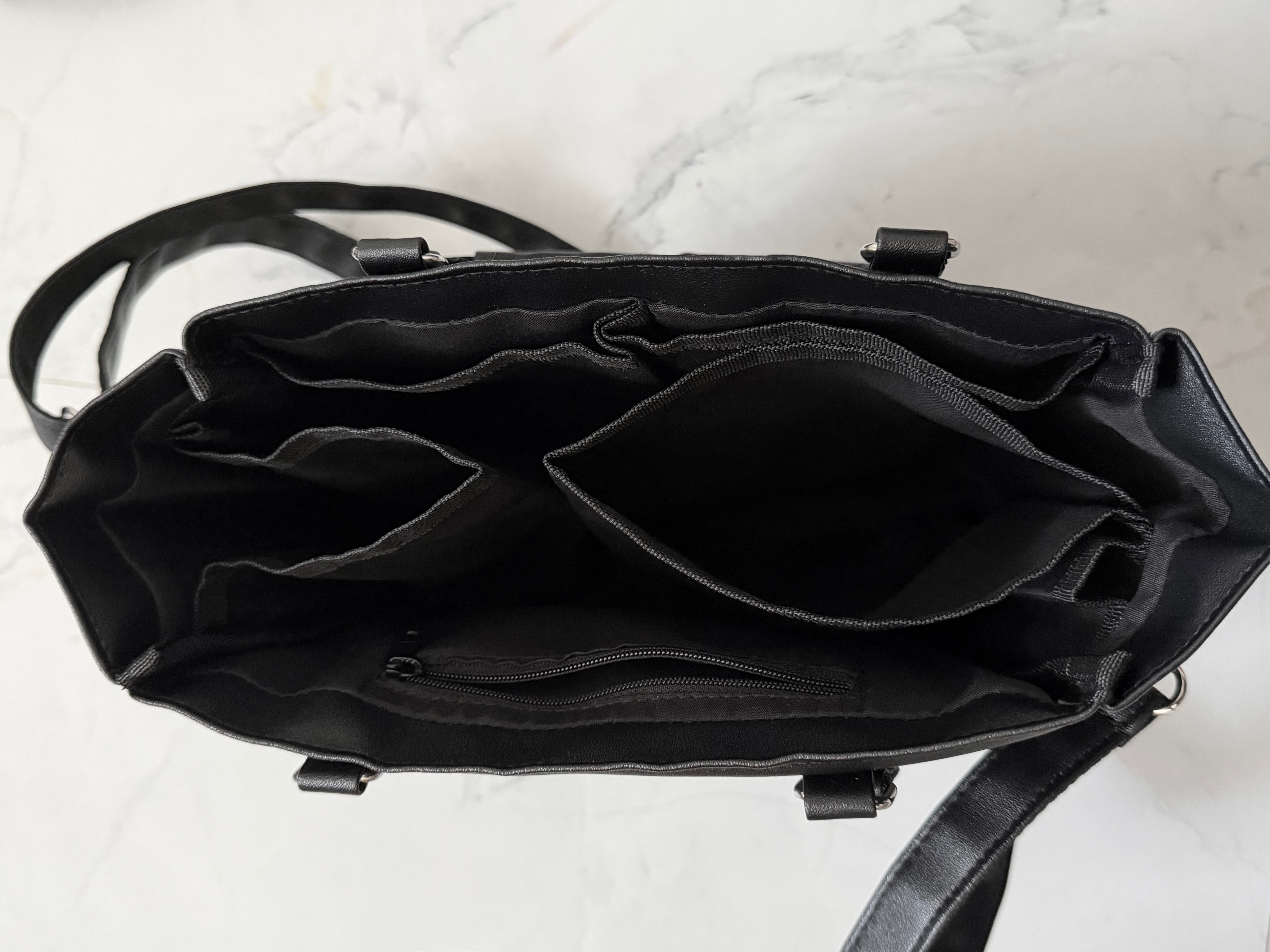 gibous snake cross multi pocket bag