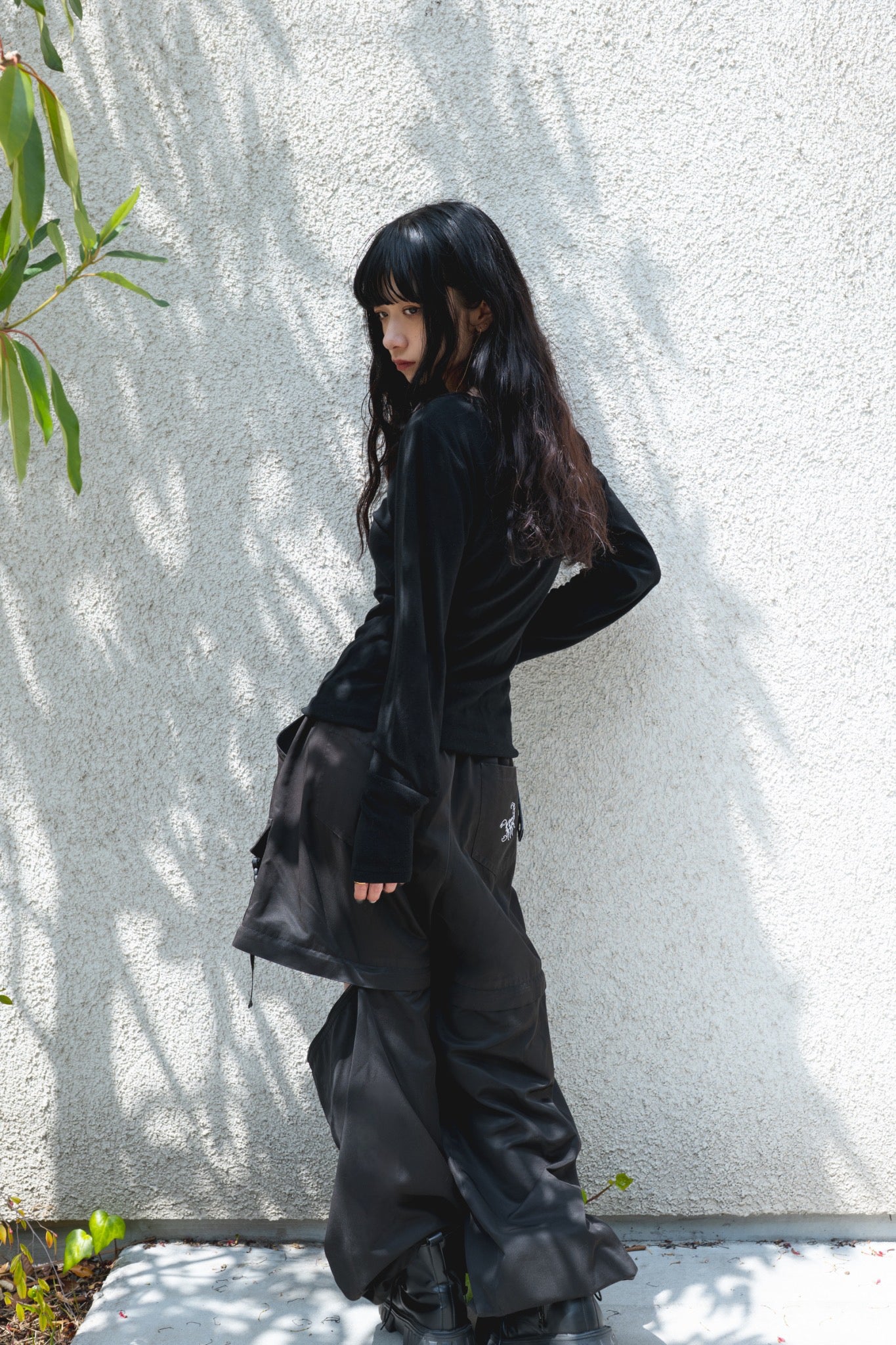 gibous snake scorpion waist shaping tops