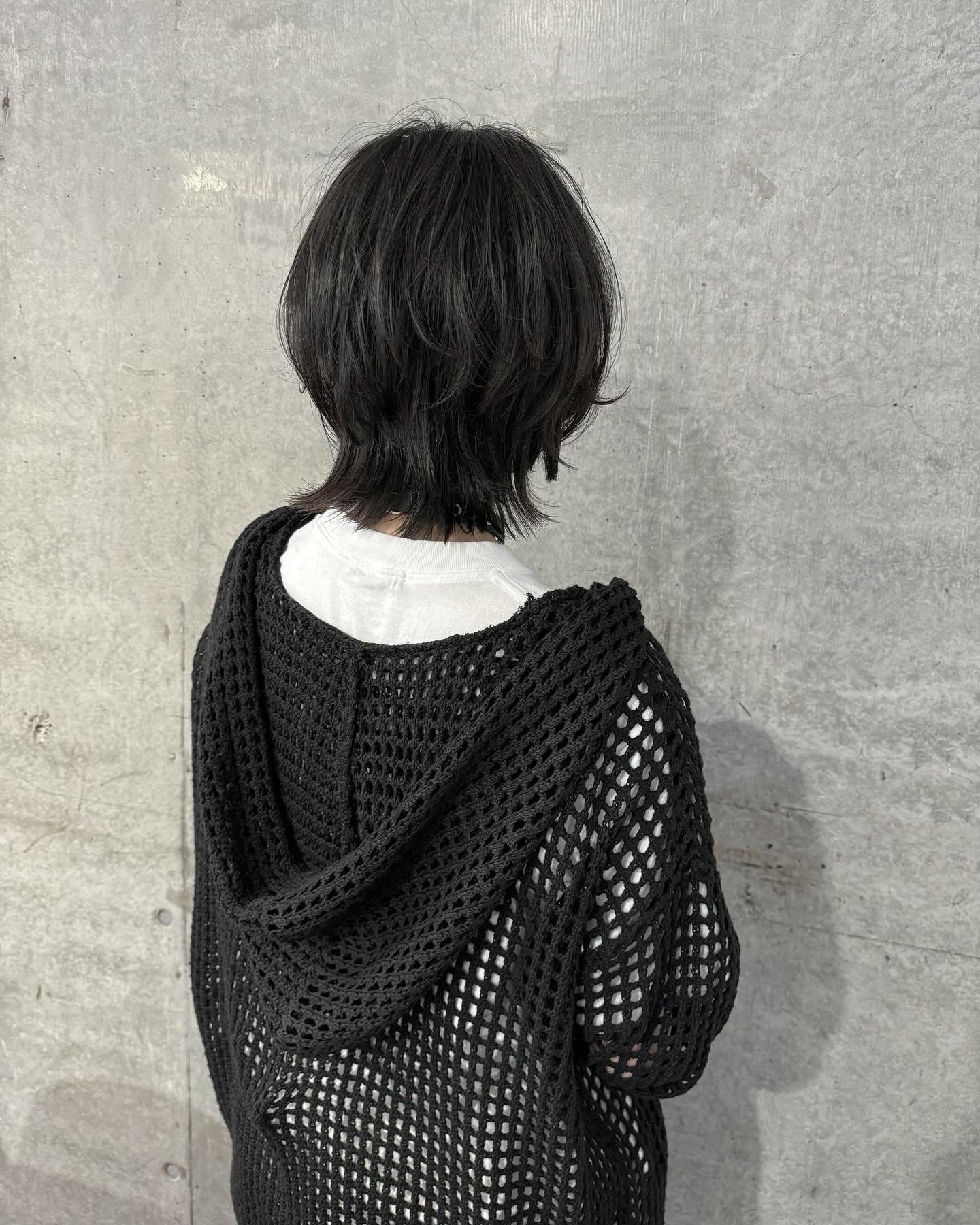 【再販】gibous cross snake mesh parker