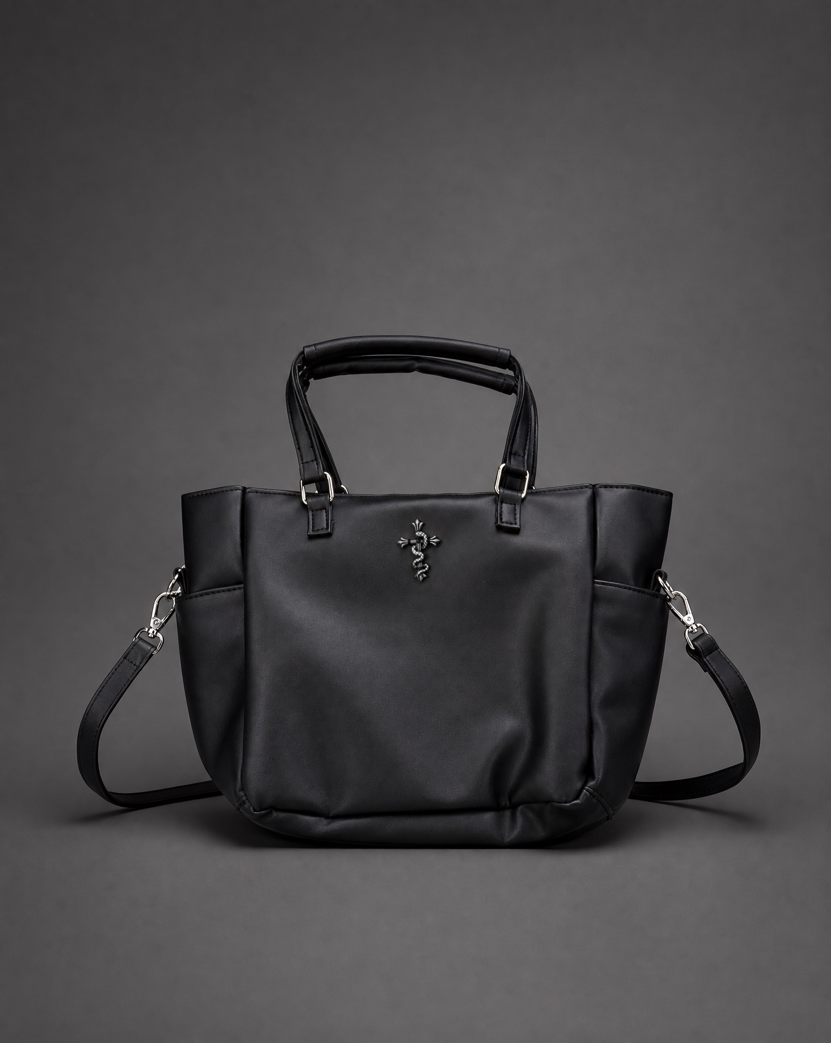 gibous snake cross multi pocket bag