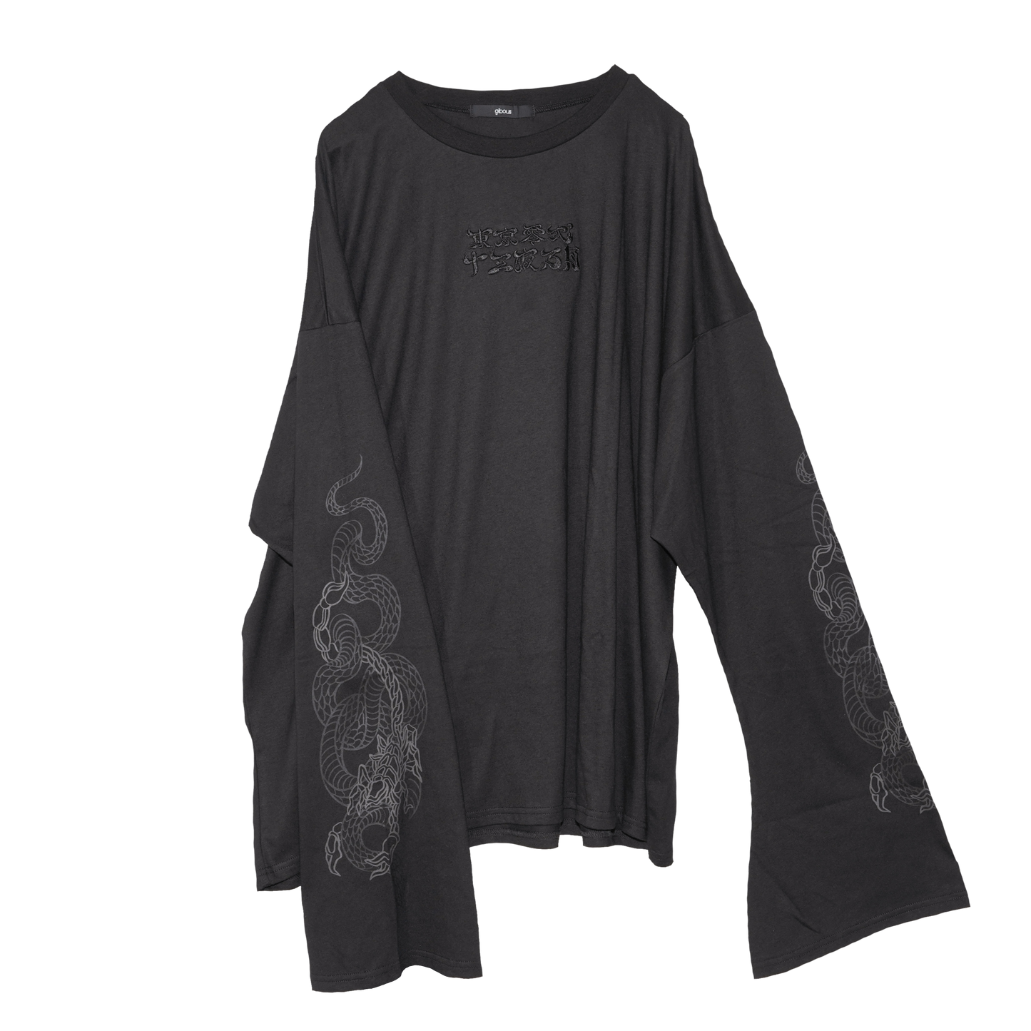 gibous×東京13零式 snakescorpion long t shirt