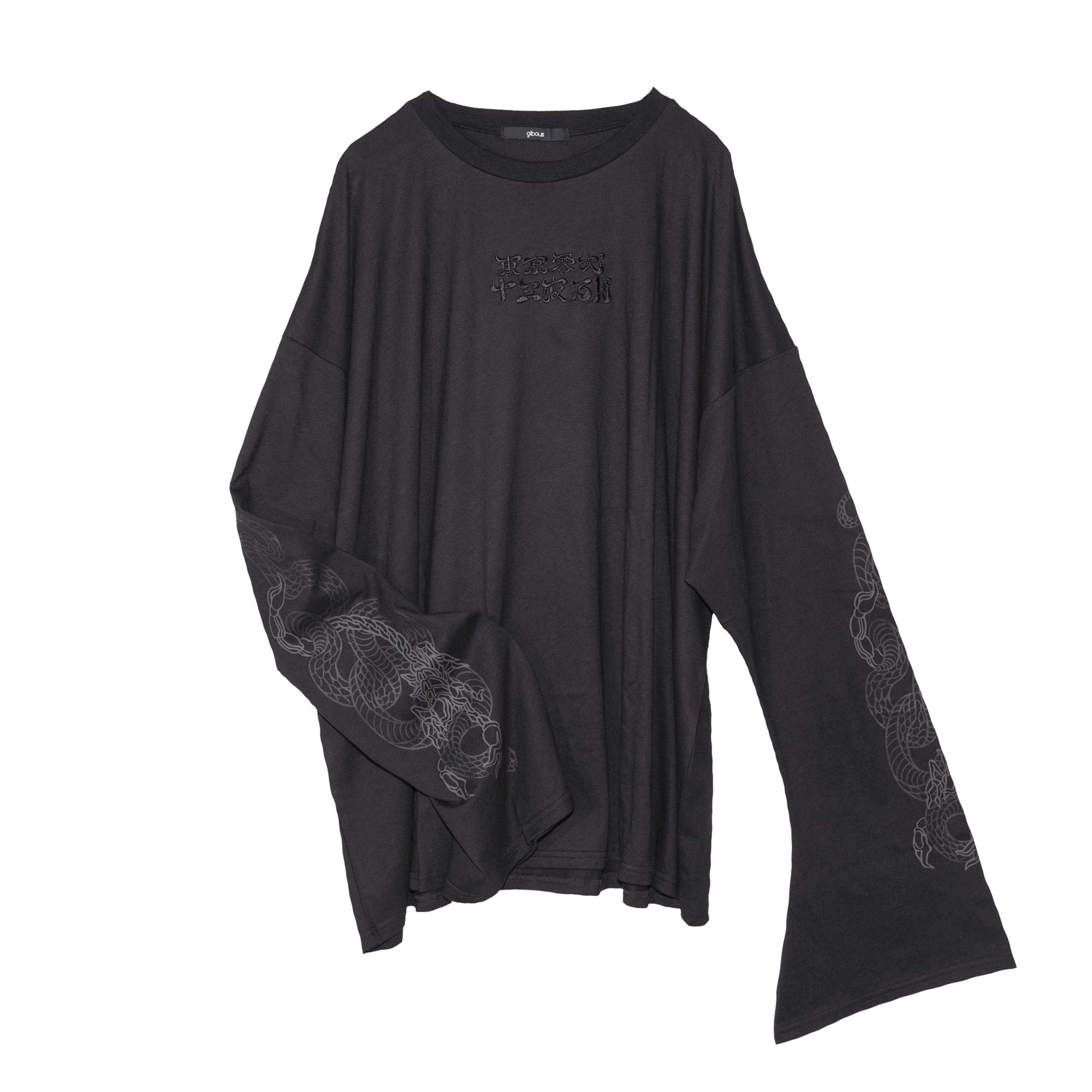 gibous×東京13零式 snakescorpion long t shirt