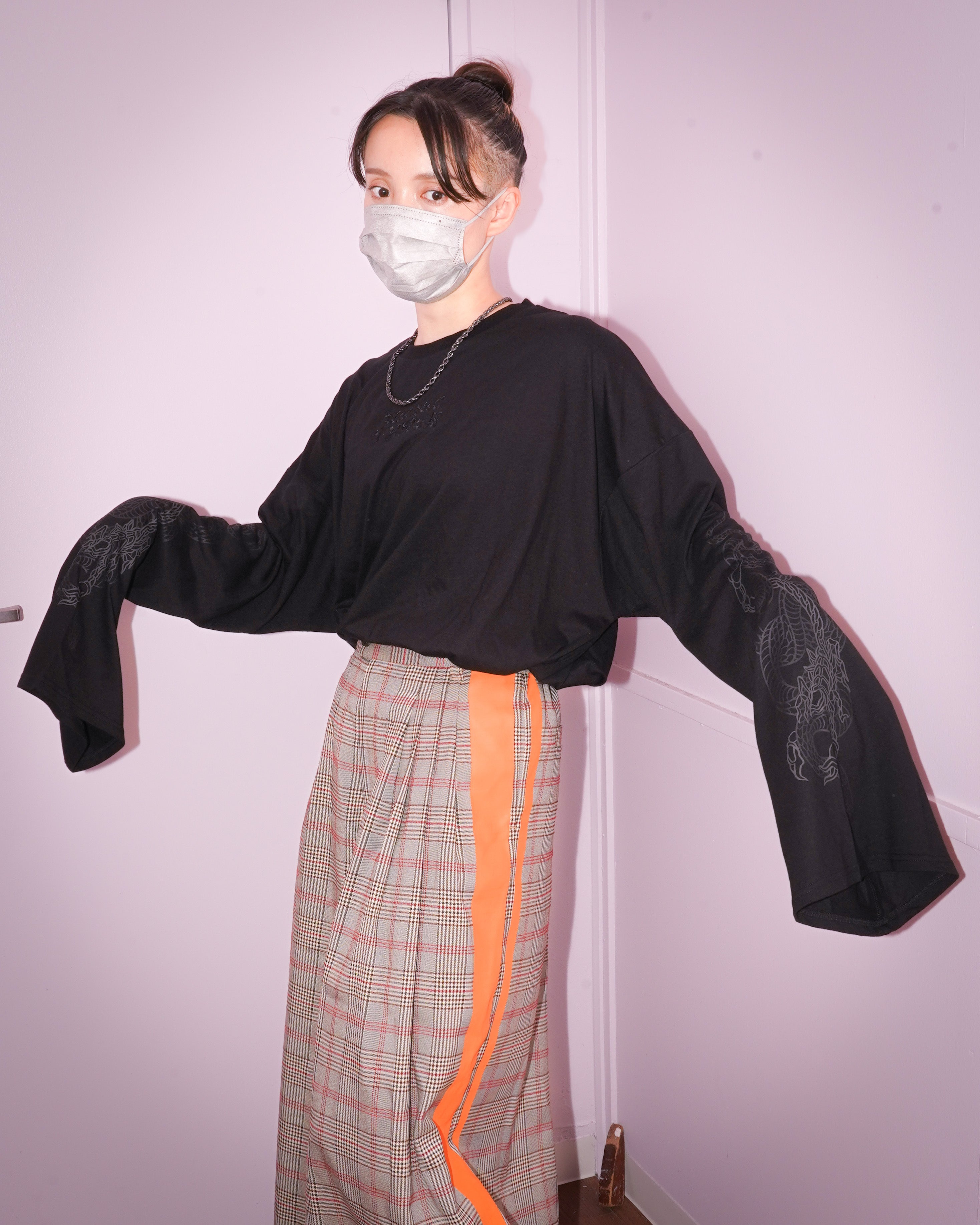 gibous×東京13零式 snakescorpion long t shirt