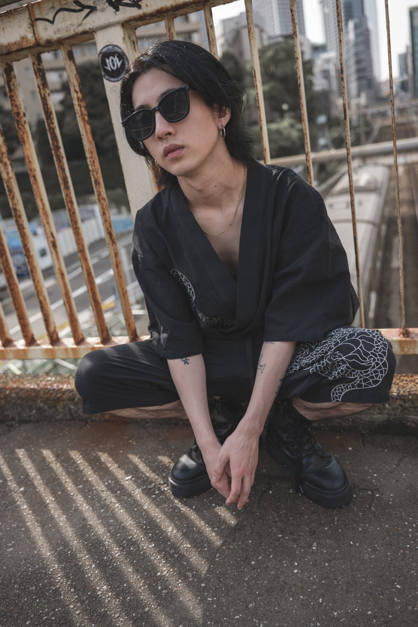 【再販】gibous snake scorpion jinbei