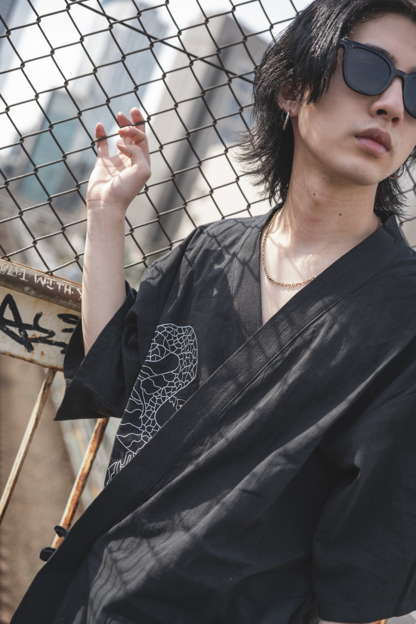 【再販】gibous snake scorpion jinbei