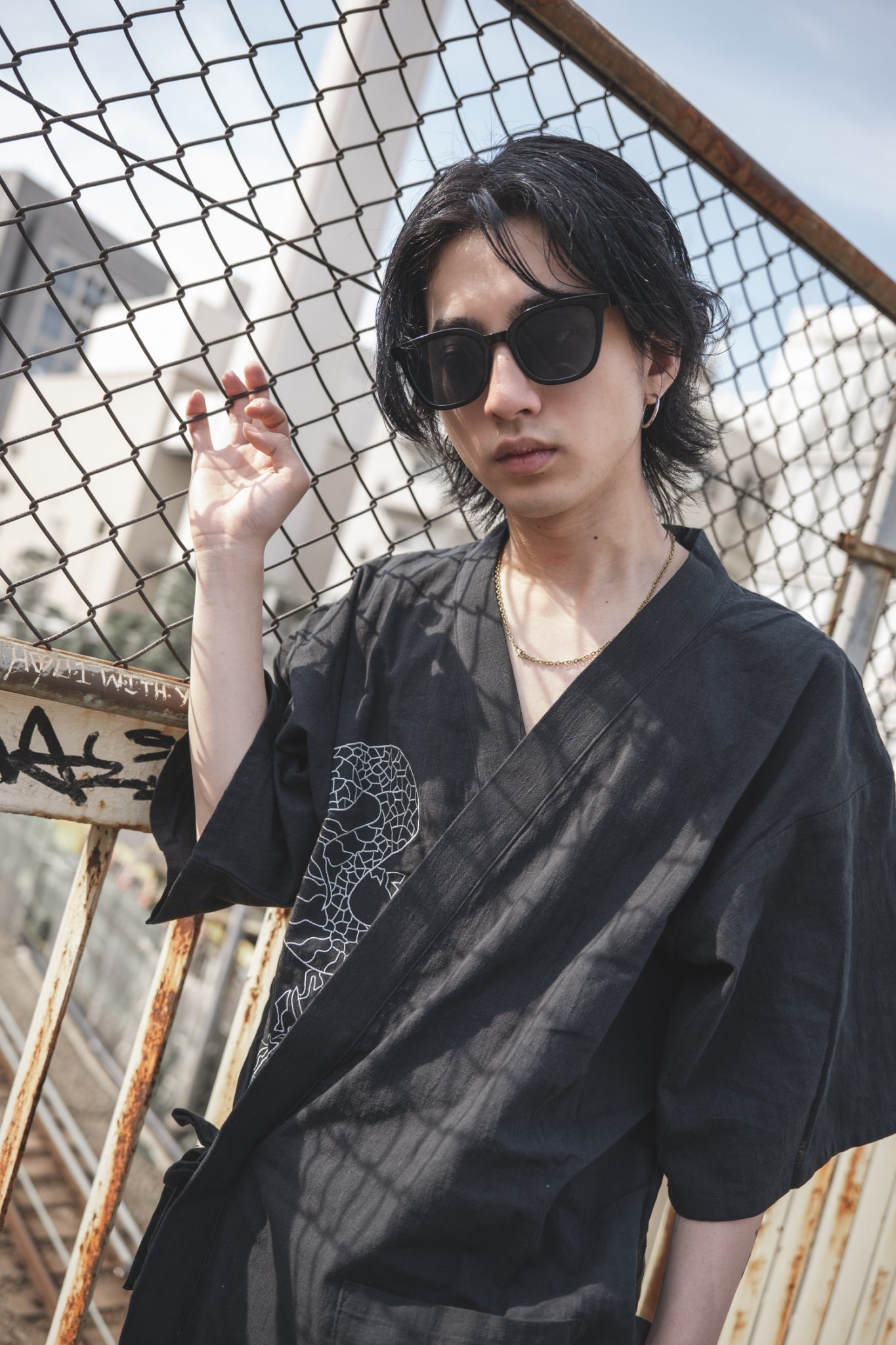 【再販】gibous snake scorpion jinbei