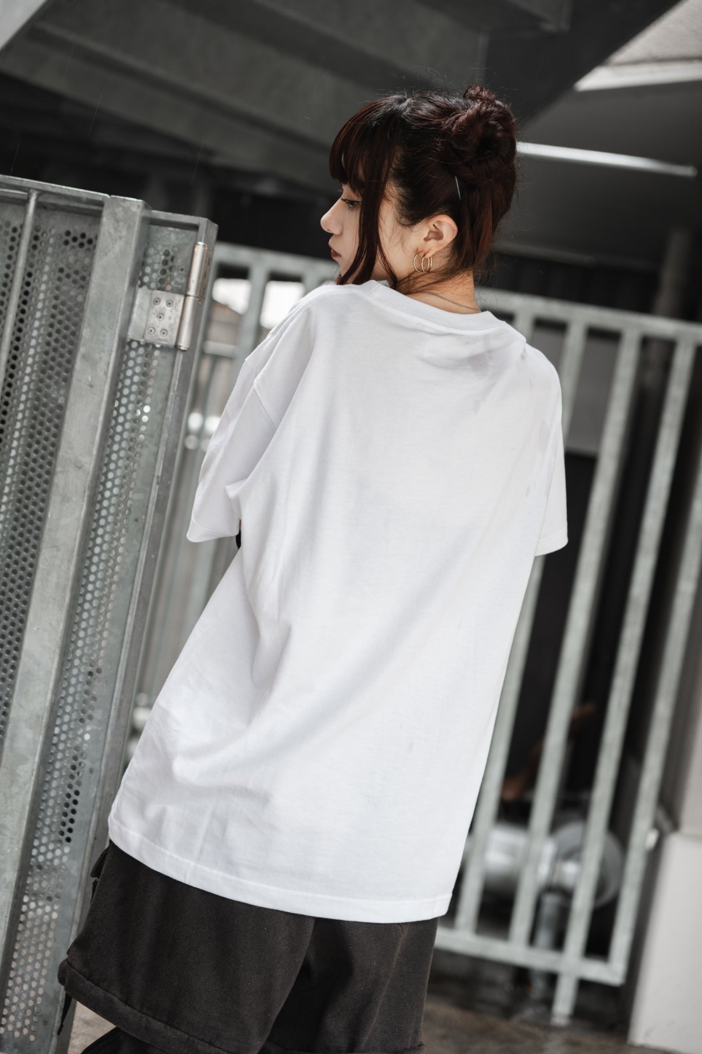 gibous to be myself always t shirt white