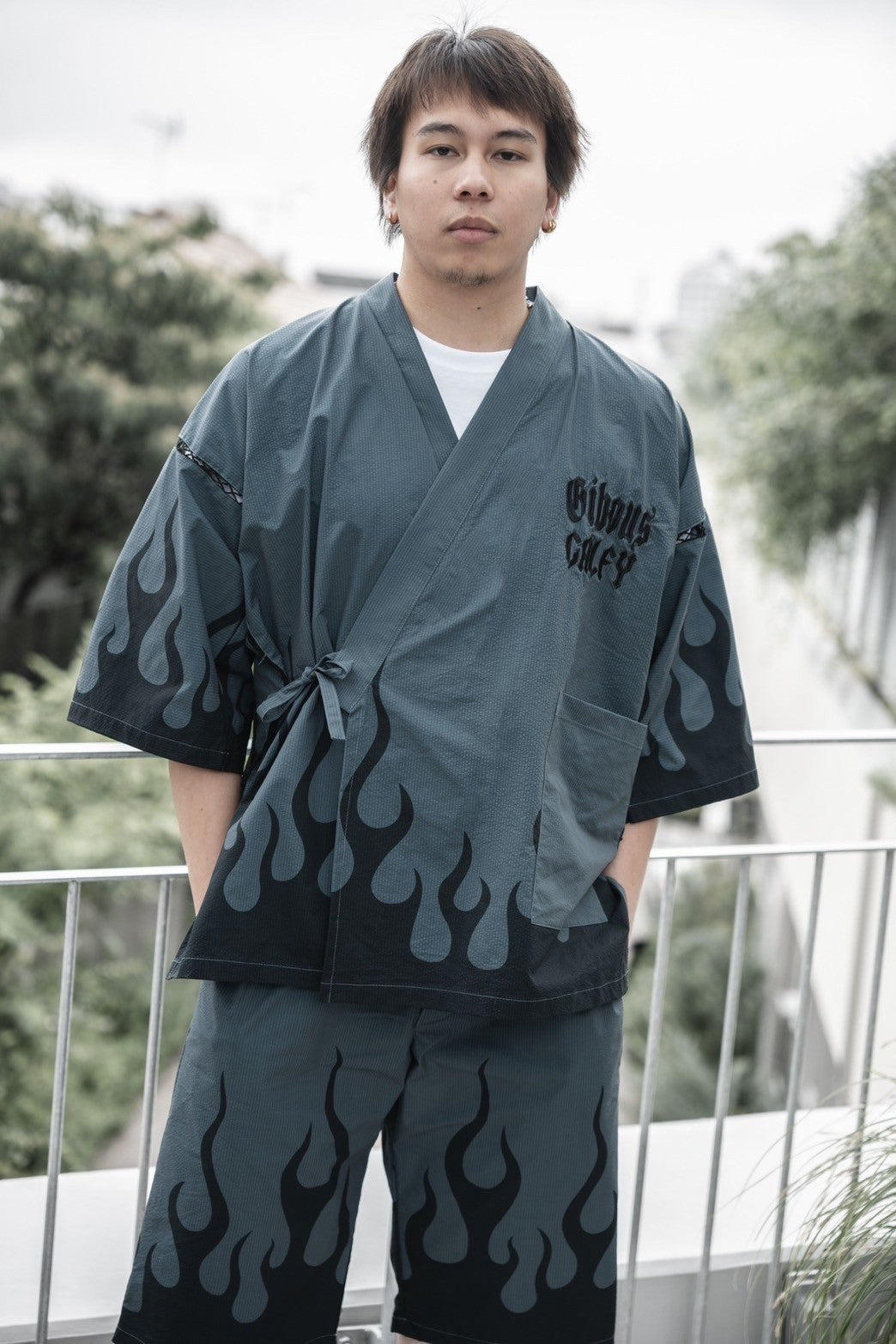gibous×GALFY snake dog flame jinbei