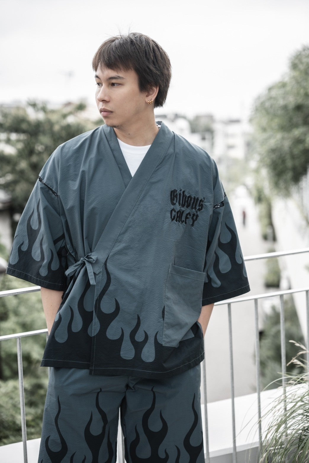gibous×GALFY snake dog flame jinbei