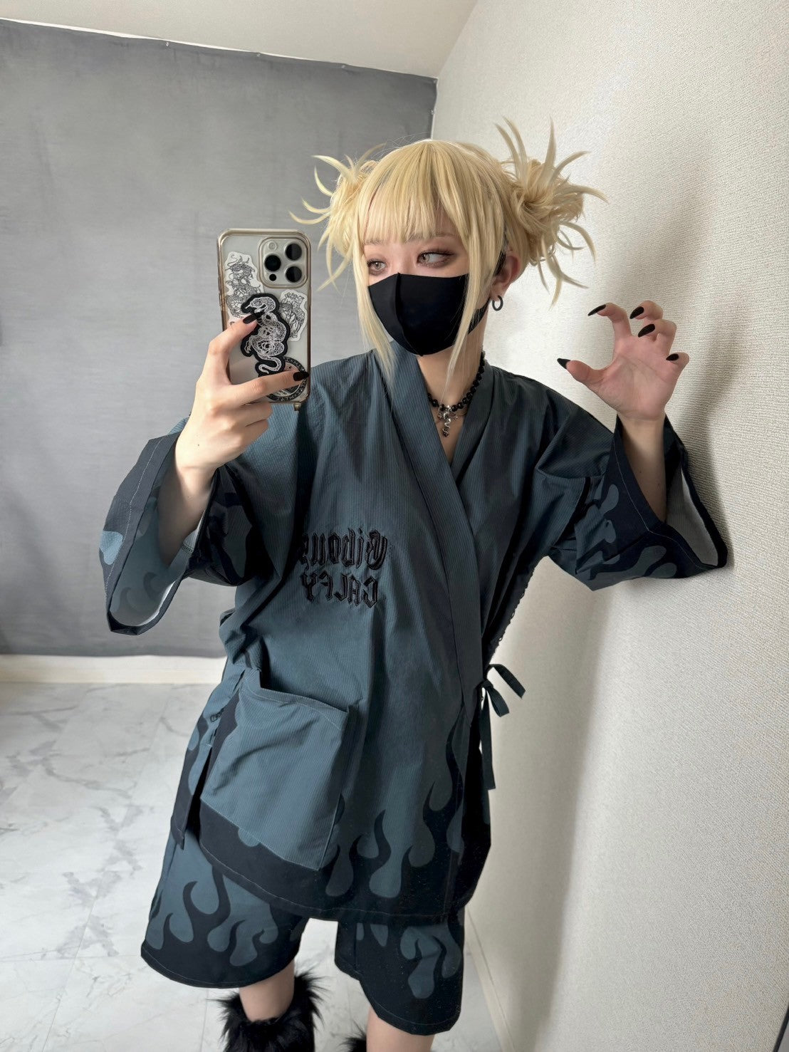 gibous×GALFY snake dog flame jinbei