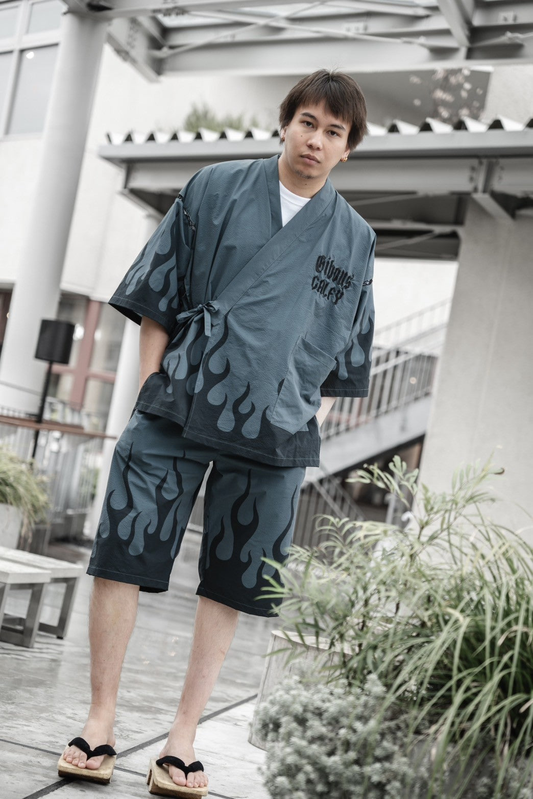 gibous×GALFY snake dog flame jinbei