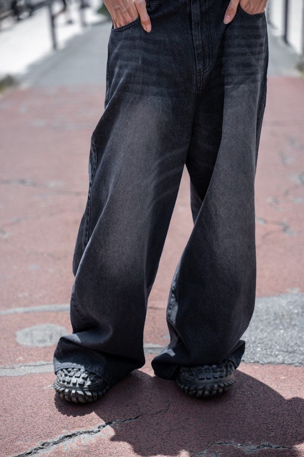 gibous snake scorpion pocket baggy pants
